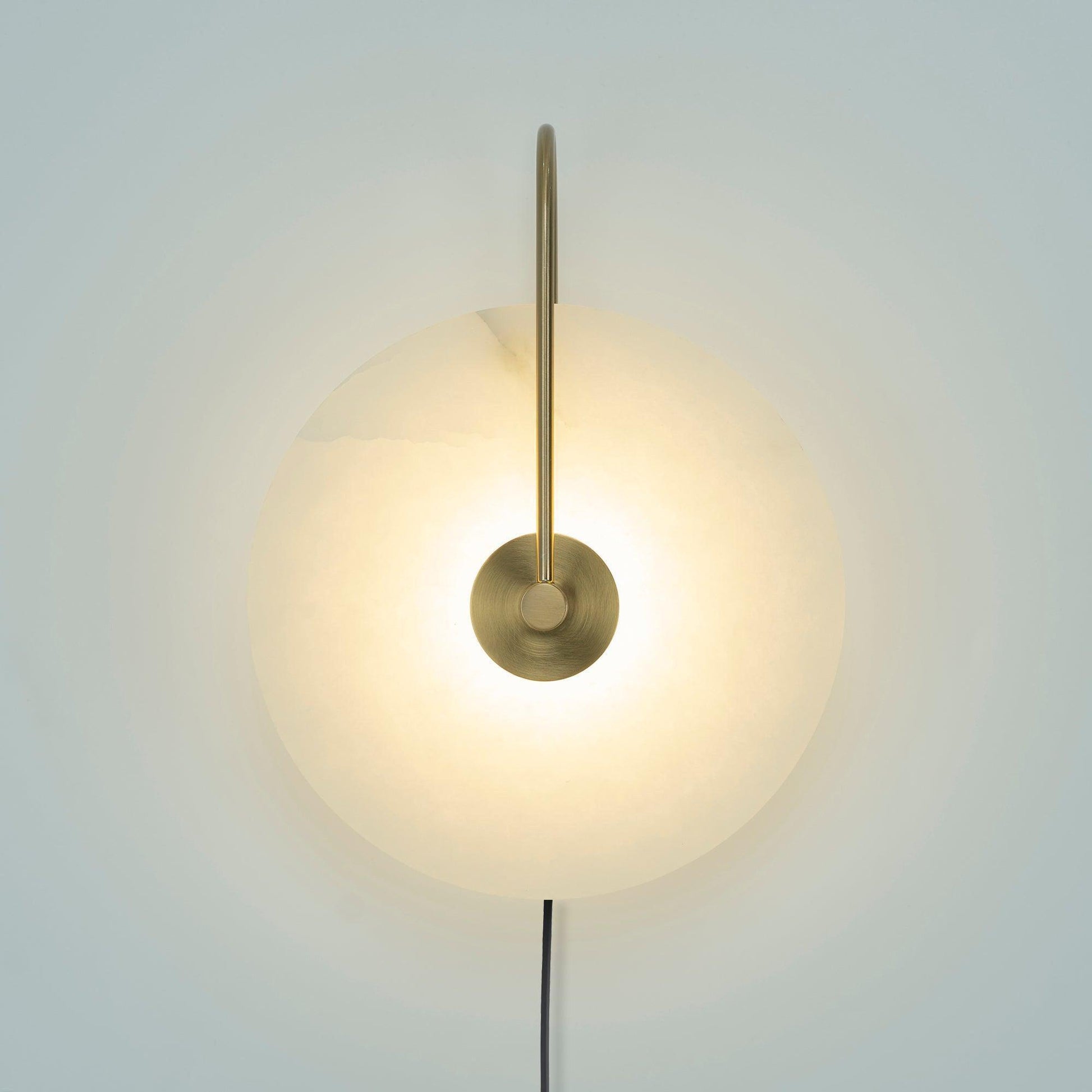 Ceraeyra Alabaster Globe Wall Light - Blowlighting