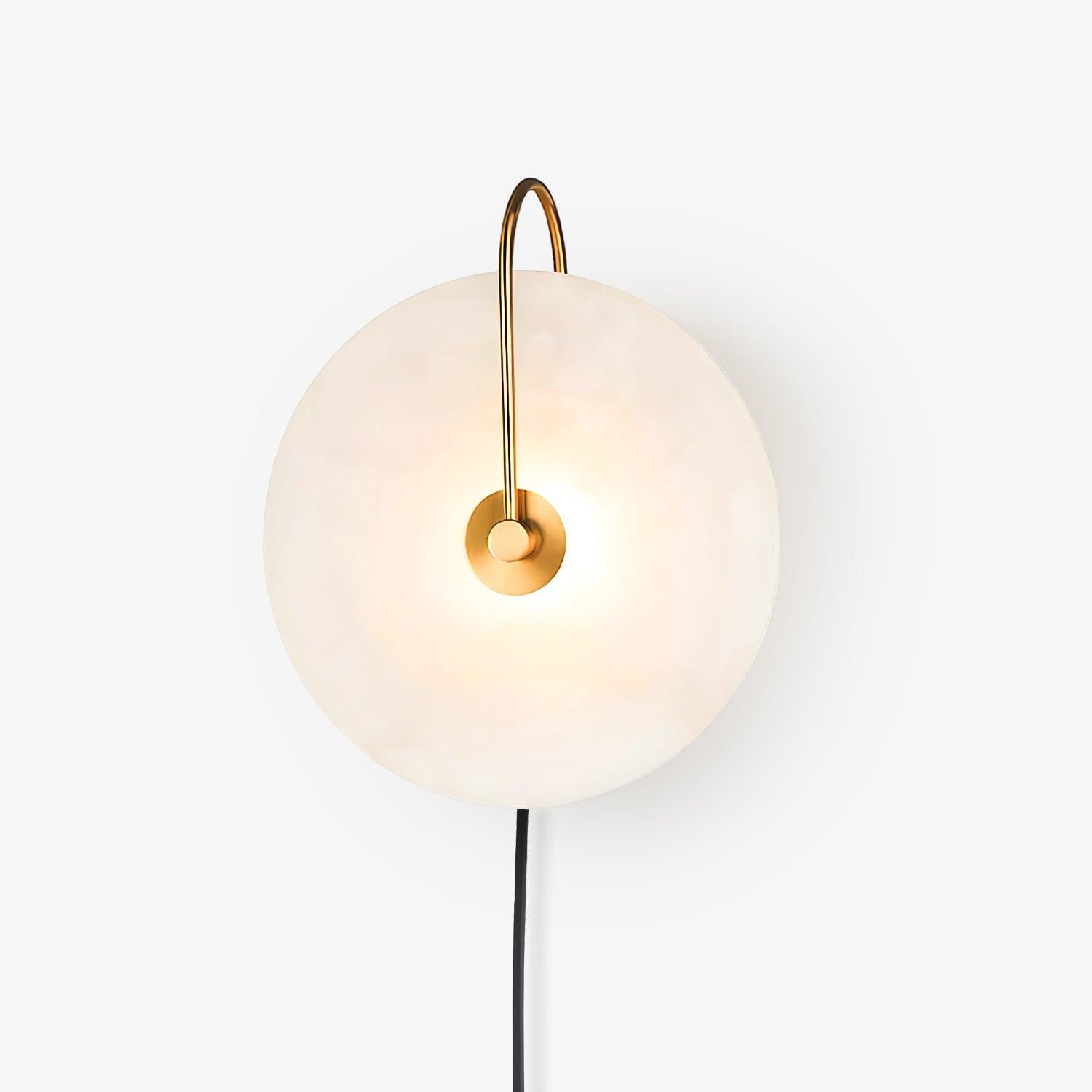 Ceraeyra Alabaster Globe Wall Light - Blowlighting