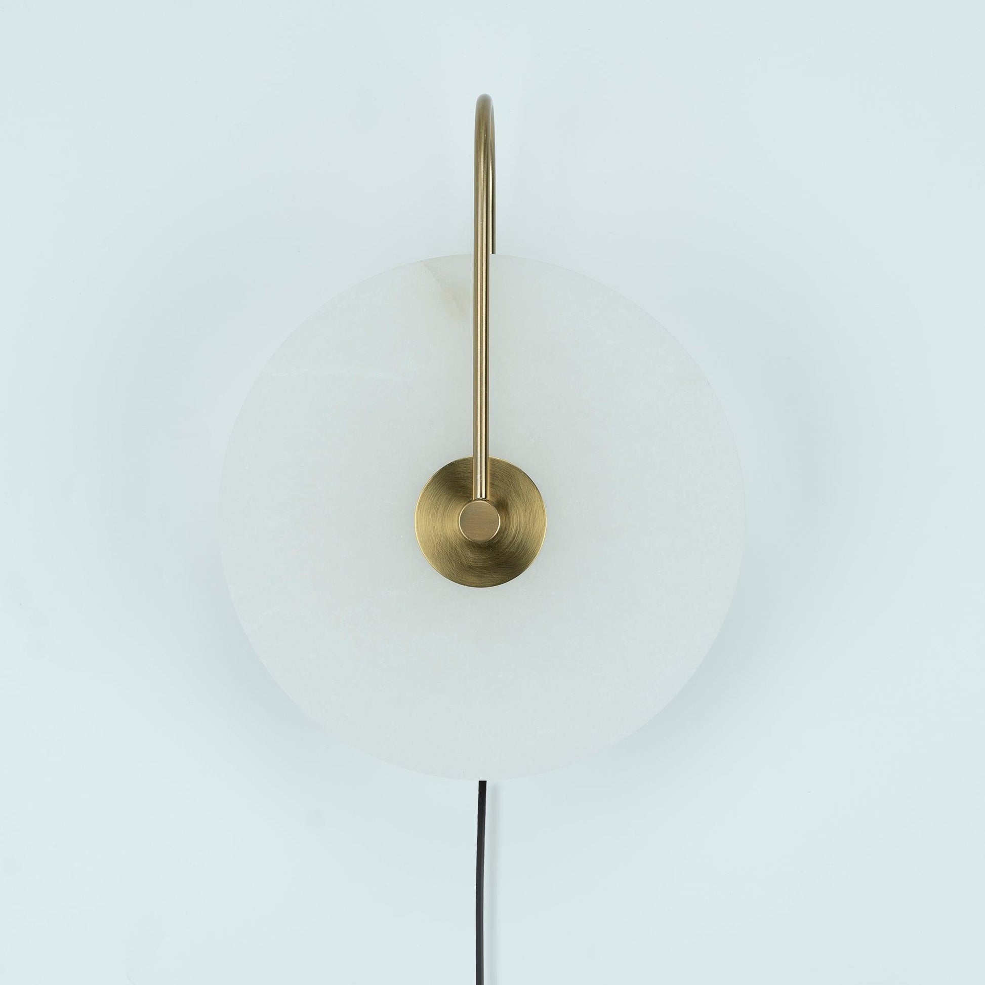 Ceraeyra Alabaster Globe Wall Light - Blowlighting