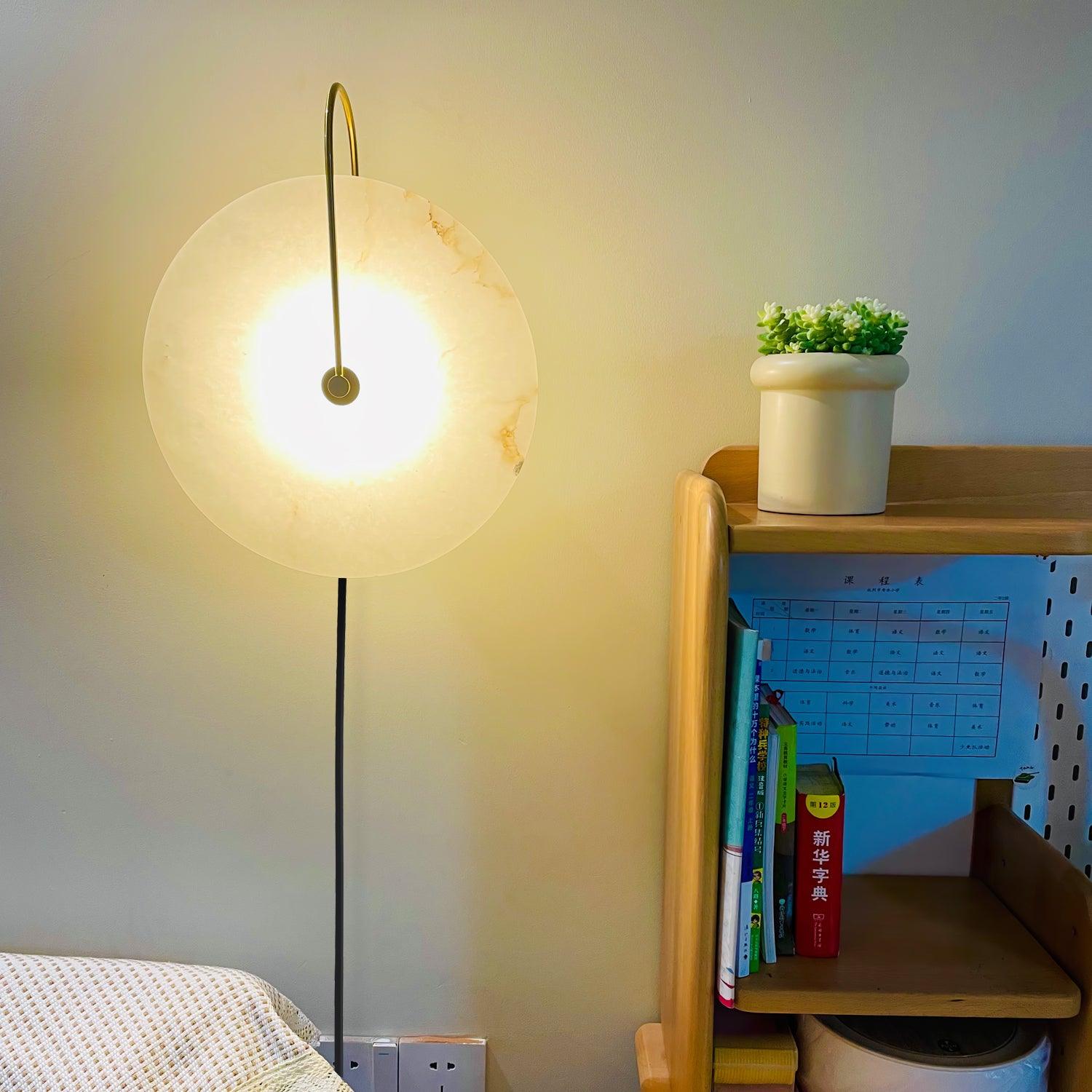 Ceraeyra Alabaster Globe Wall Light - Blowlighting