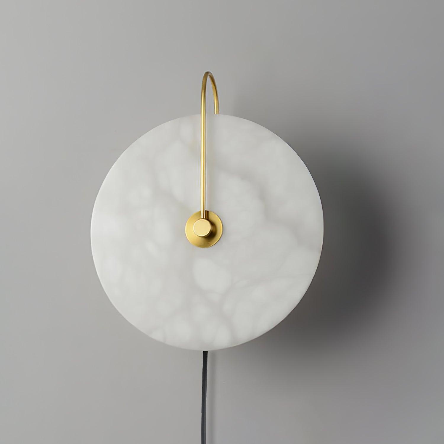Ceraeyra Alabaster Globe Wall Light - Blowlighting