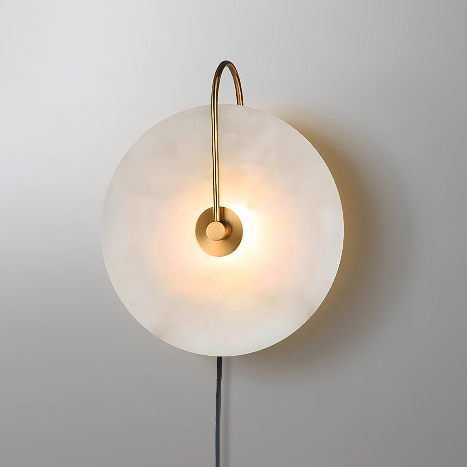 Ceraeyra Alabaster Globe Wall Light - Blowlighting
