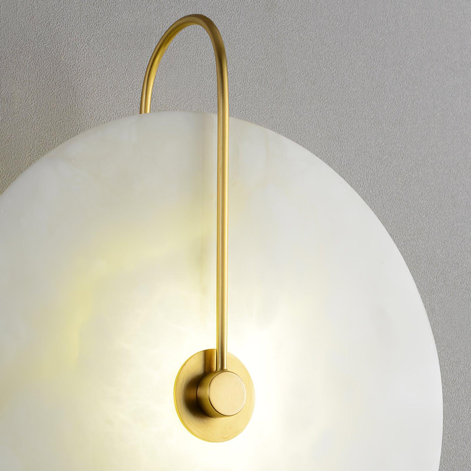 Ceraeyra Alabaster Globe Wall Light - Blowlighting