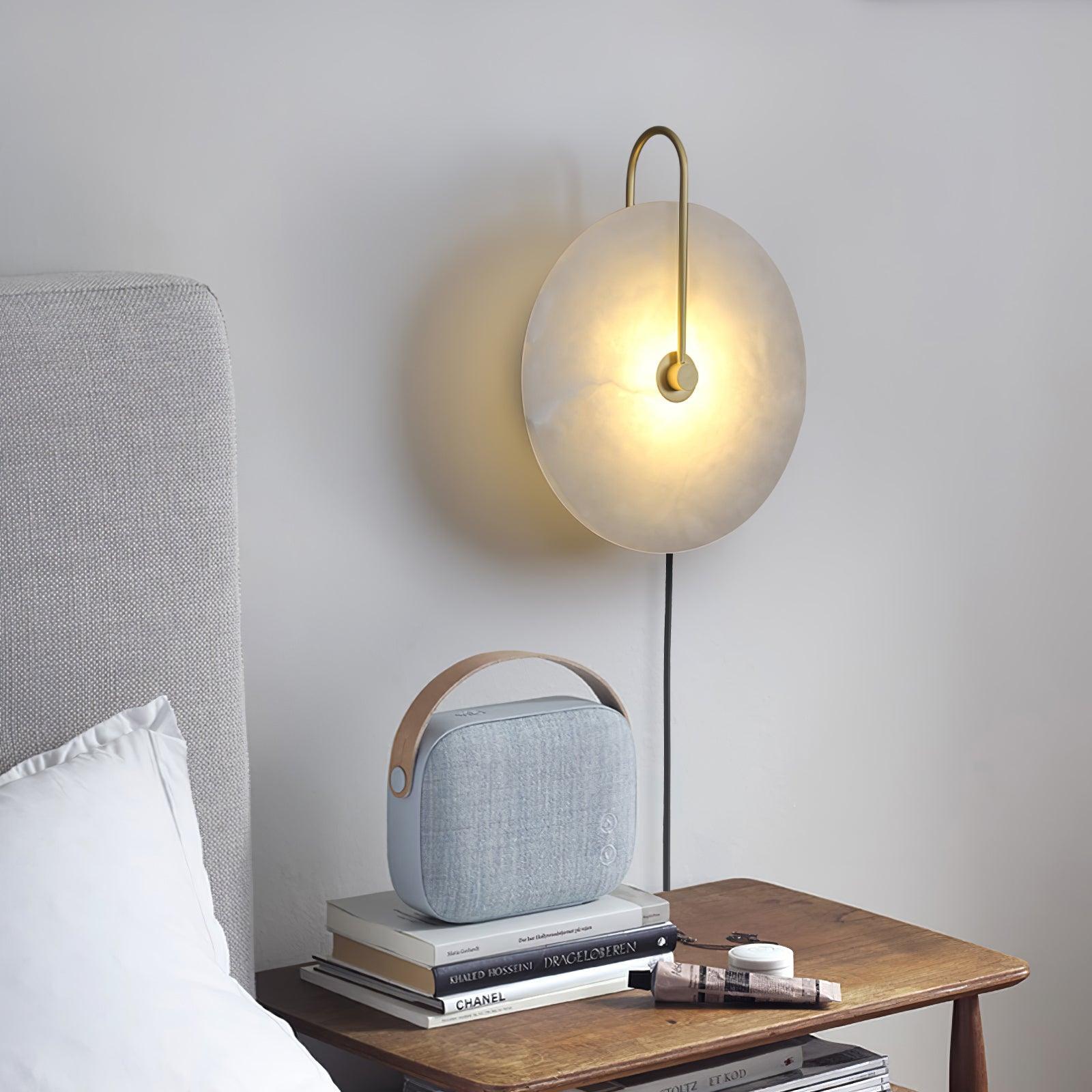 Ceraeyra Alabaster Globe Wall Light - Blowlighting