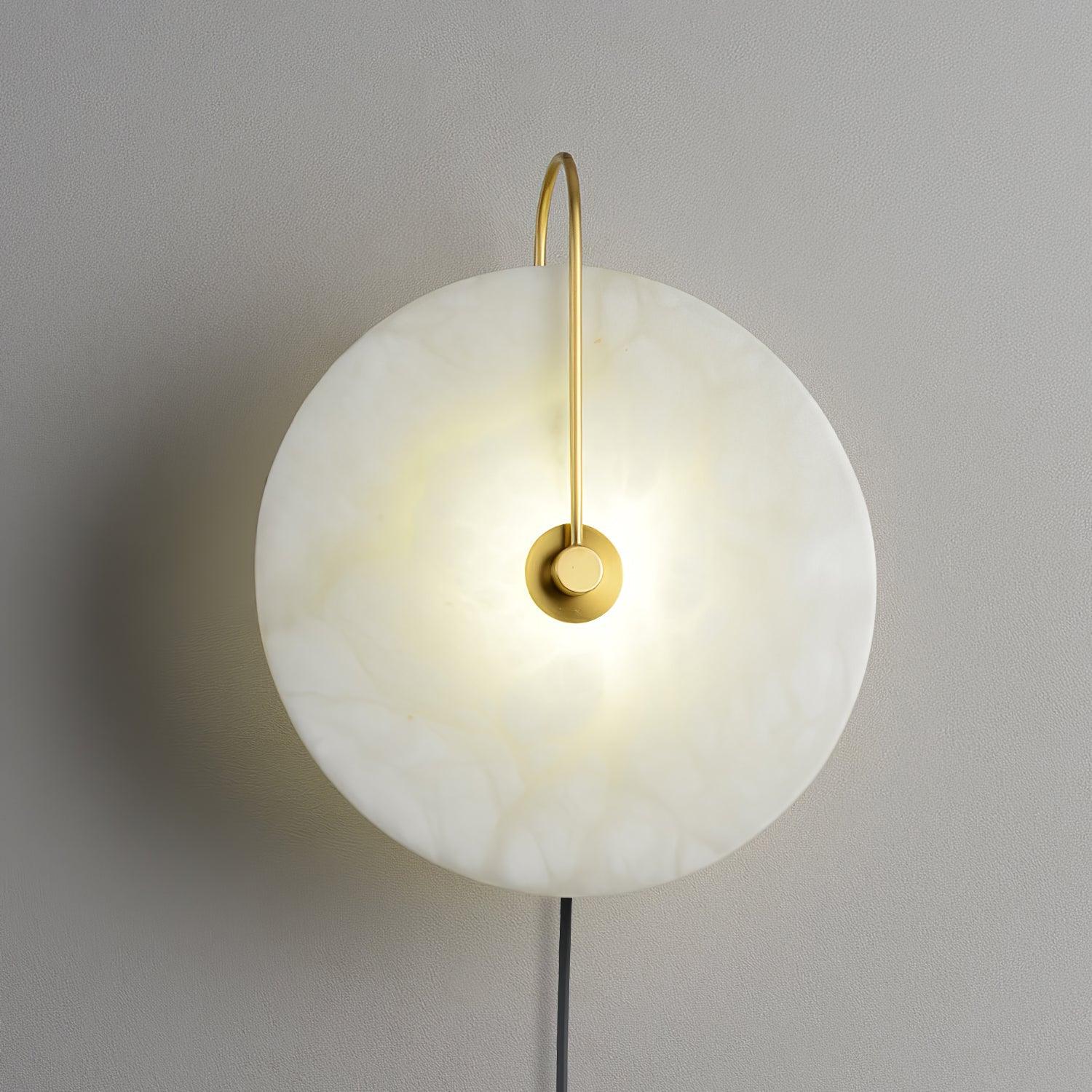 Ceraeyra Alabaster Globe Wall Light - Blowlighting