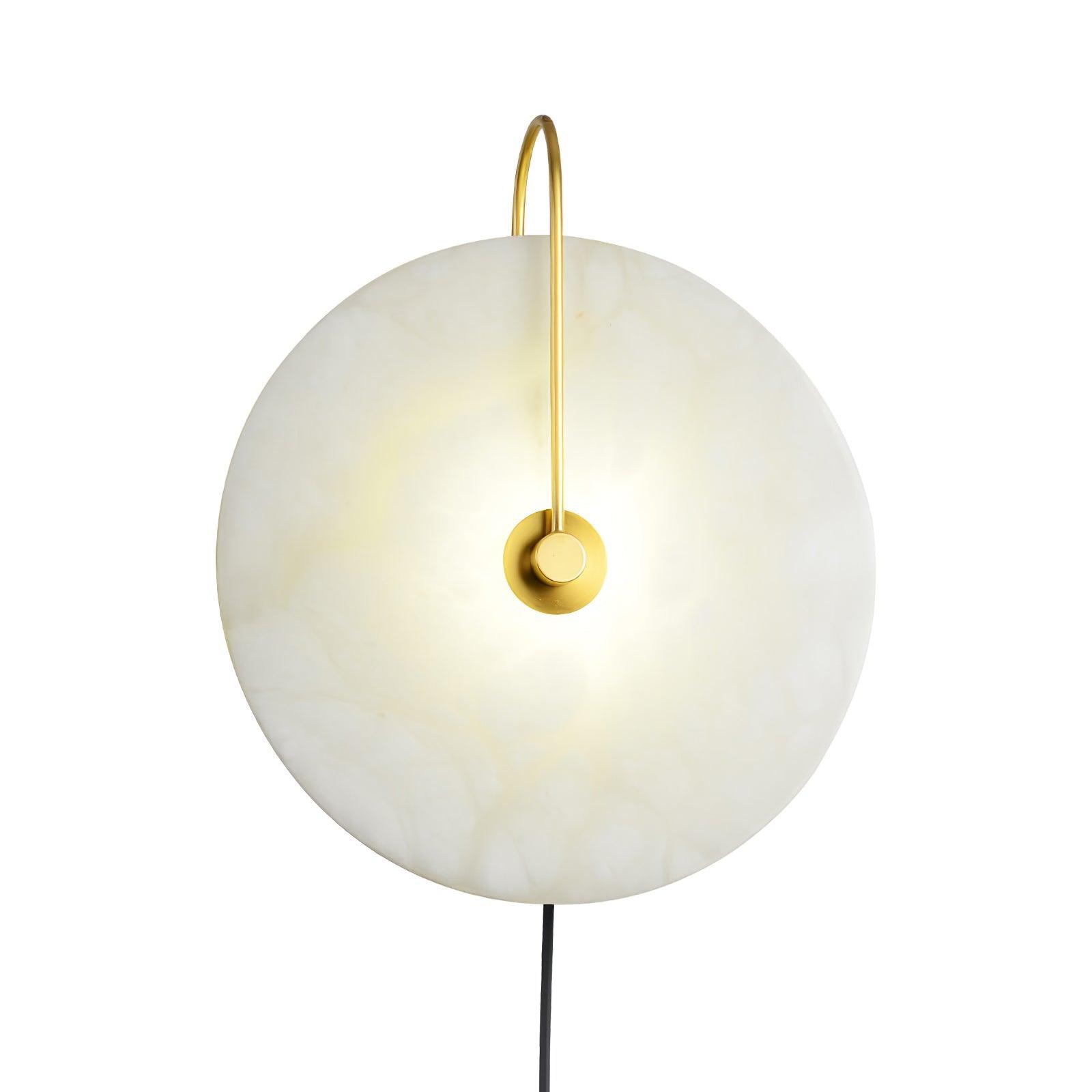 Ceraeyra Alabaster Globe Wall Light - Blowlighting