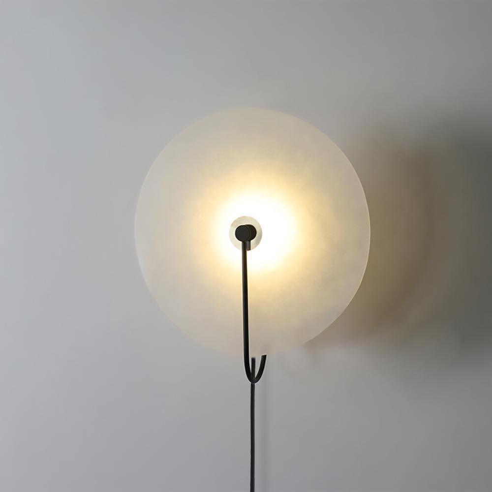 Ceraeyra Alabaster Globe Wall Light - Blowlighting