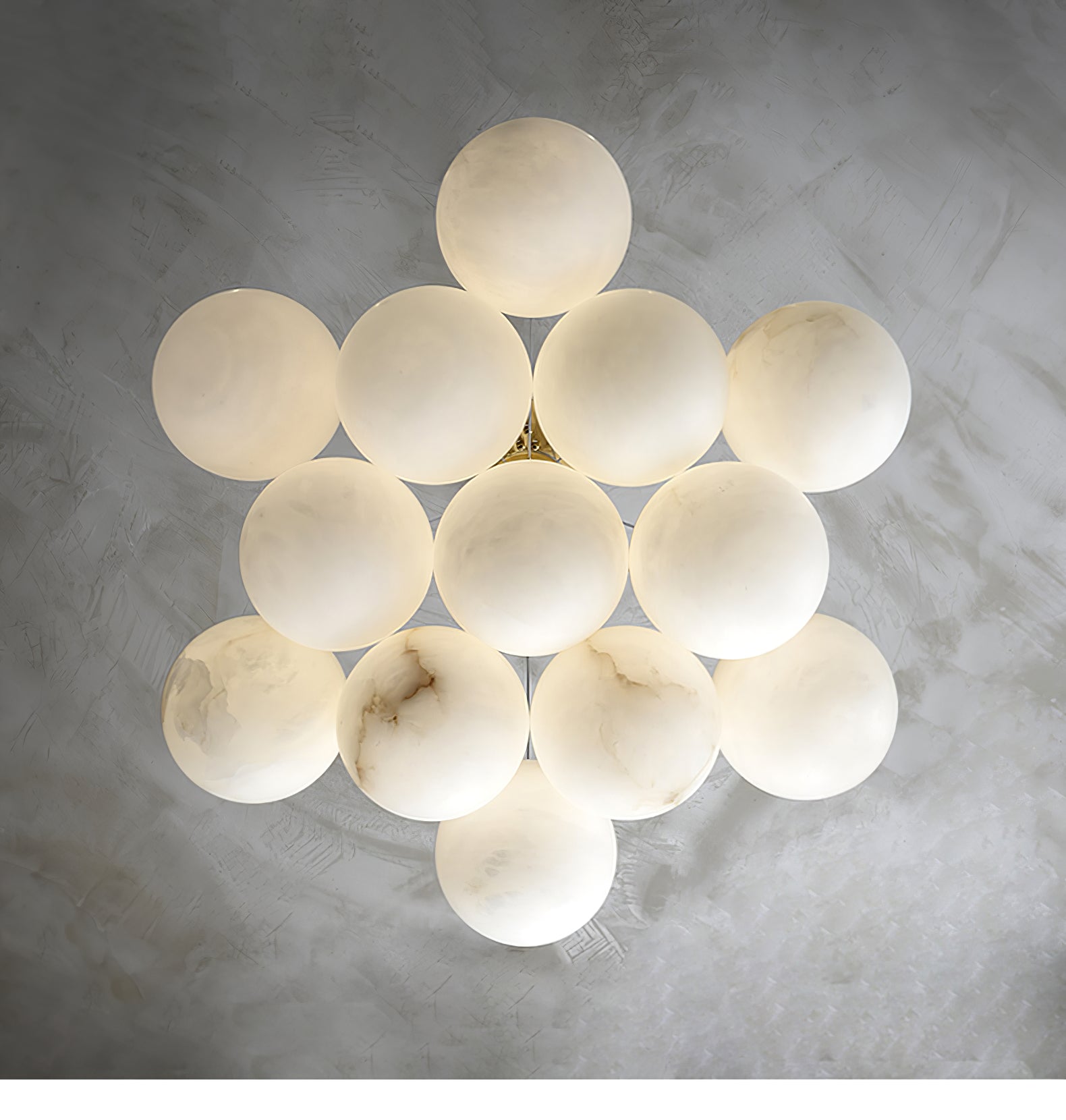 Zovenila Alabaster Chandelier - Blowlighting