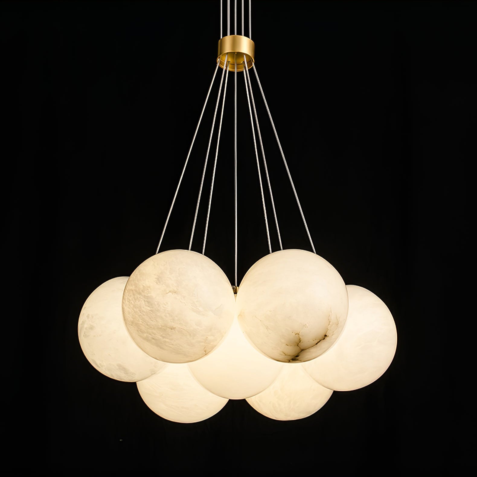 Zovenila Alabaster Chandelier - Blowlighting