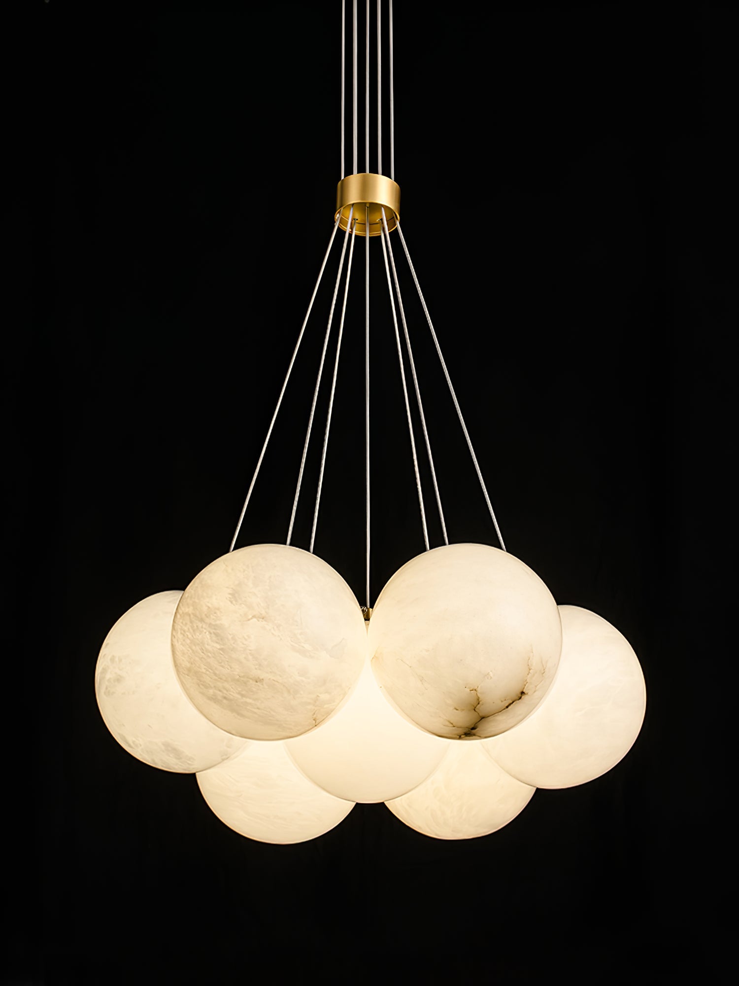 Zovenila Alabaster Chandelier - Blowlighting