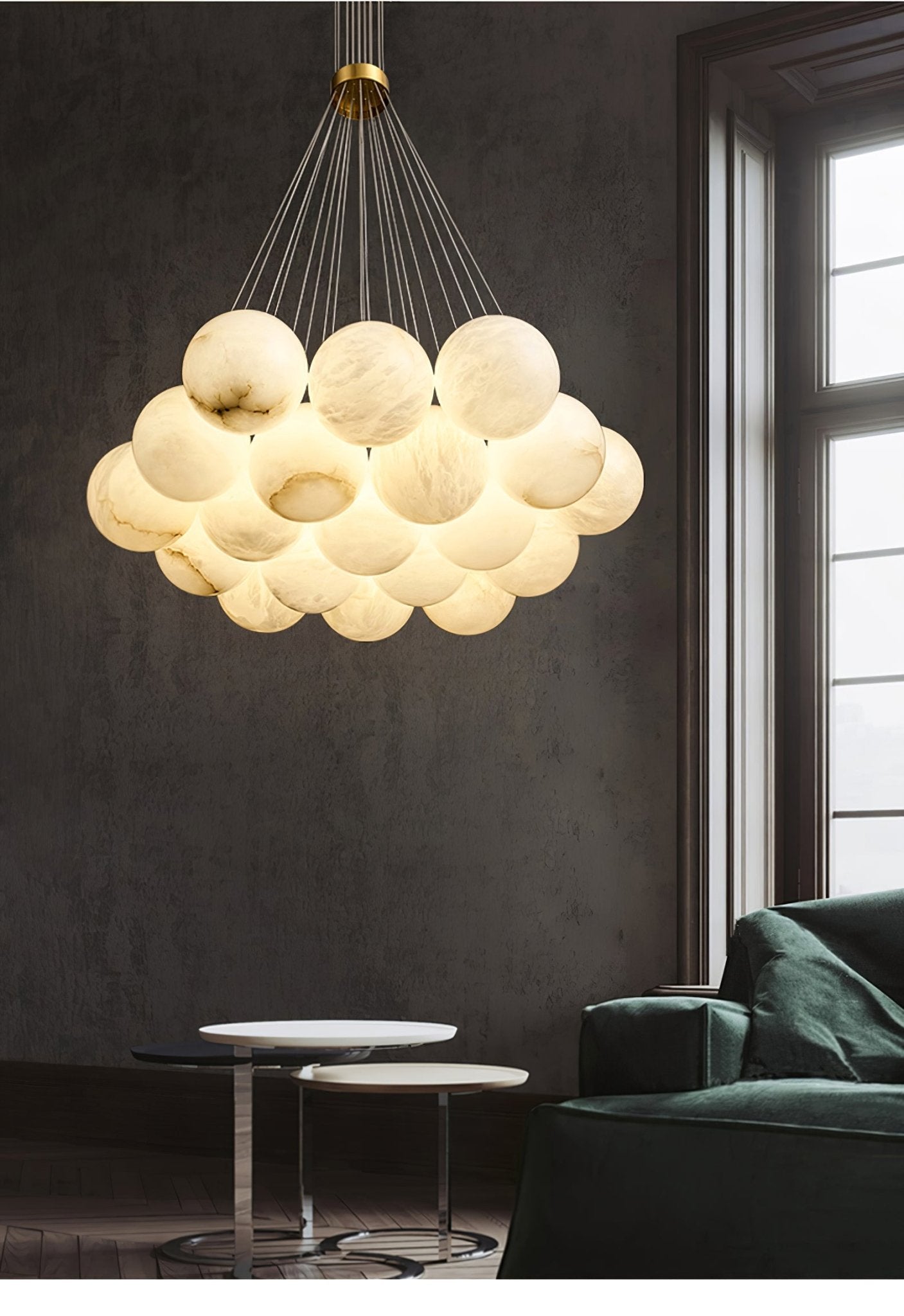Zovenila Alabaster Chandelier - Blowlighting