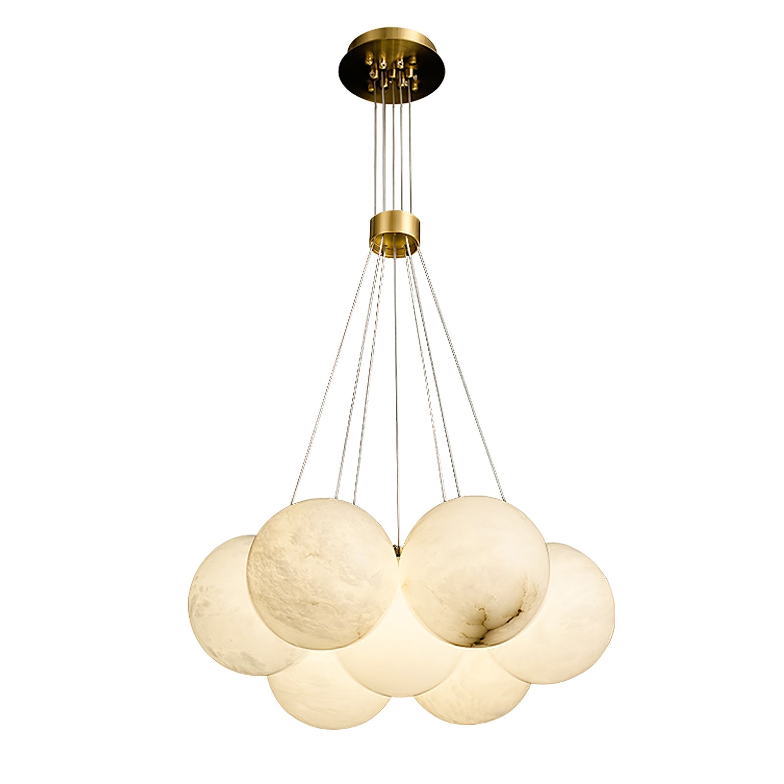 Zovenila Alabaster Chandelier - Blowlighting