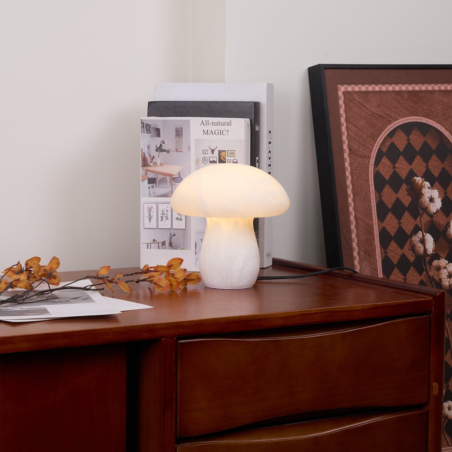 Nera Alabaster Table Lamp - Blowlighting