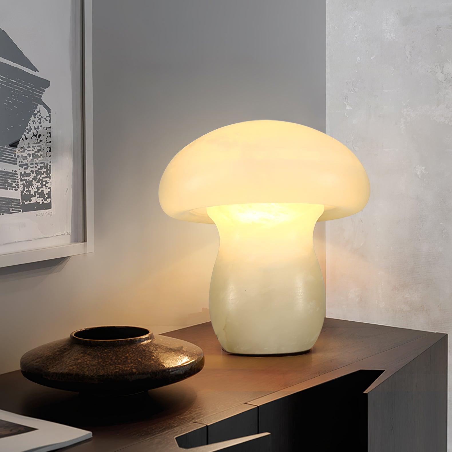 Nera Alabaster Table Lamp - Blowlighting