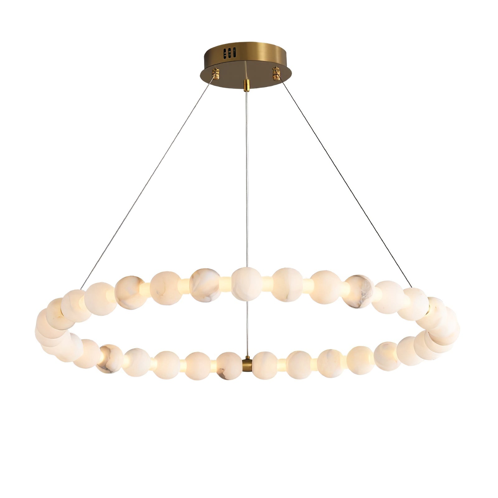 Orion Modern Alabaster Pendant Light - Blowlighting