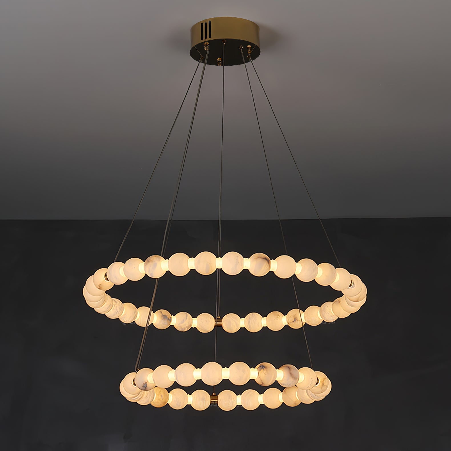 Orion Modern Alabaster Pendant Light - Blowlighting