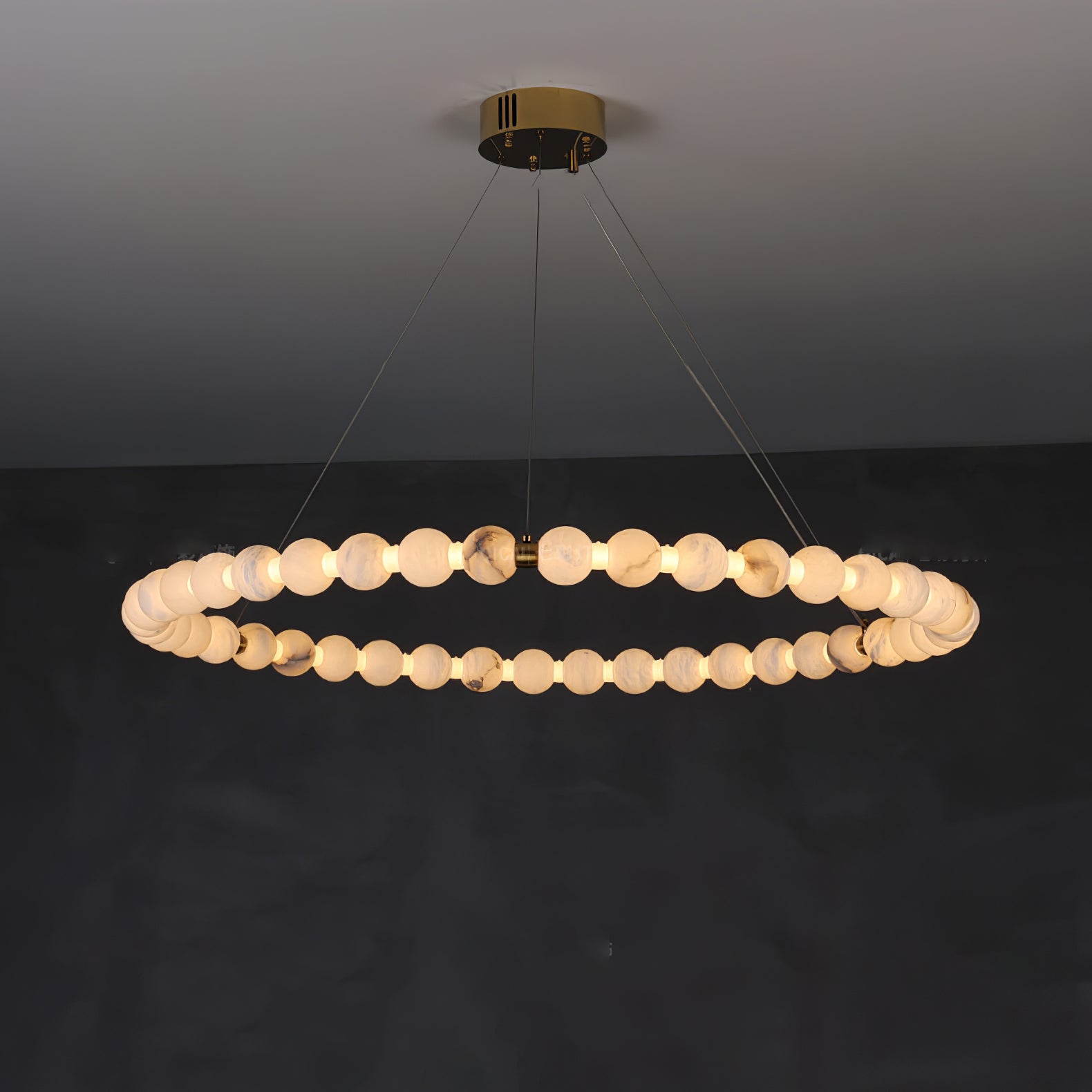 Orion Modern Alabaster Pendant Light - Blowlighting
