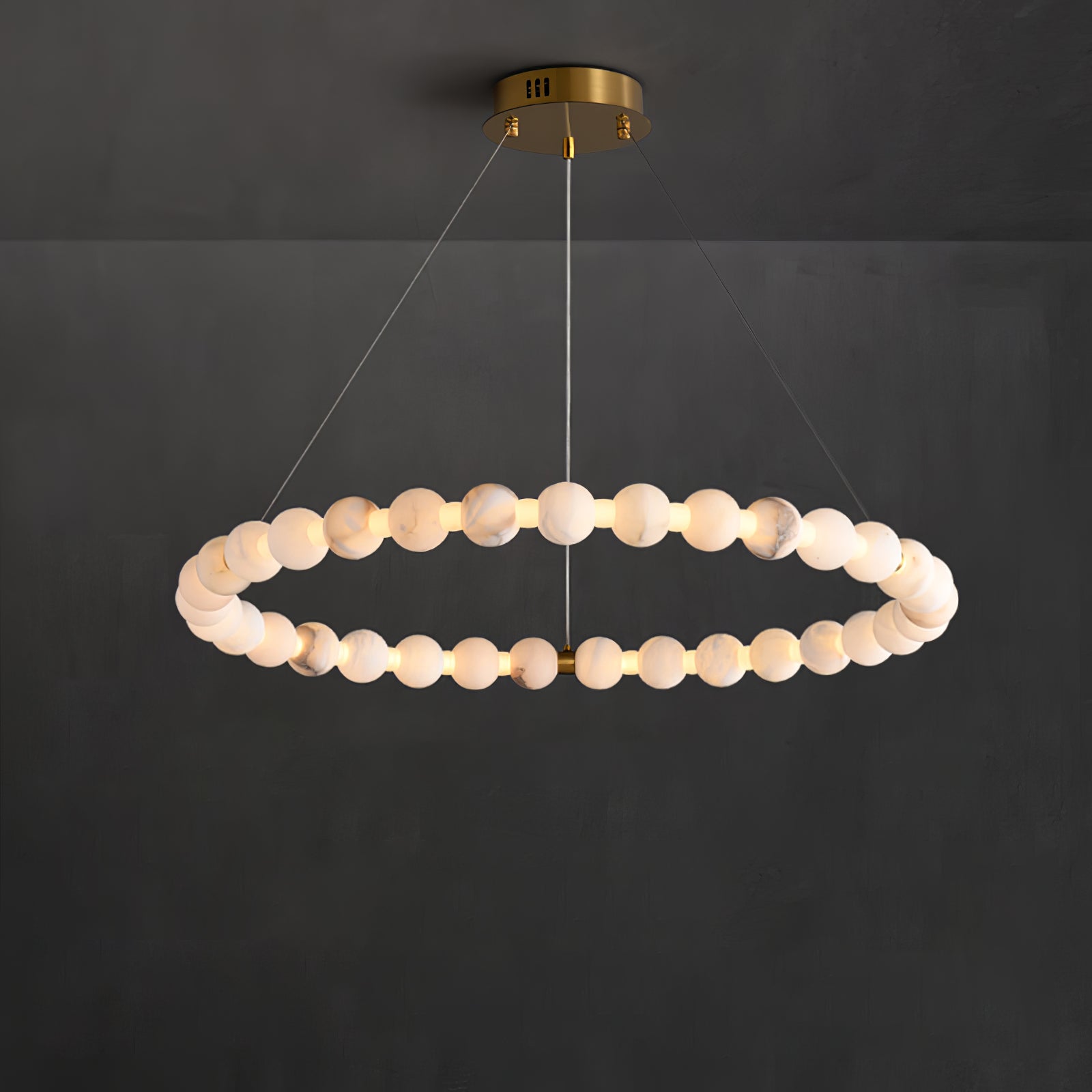 Orion Modern Alabaster Pendant Light - Blowlighting
