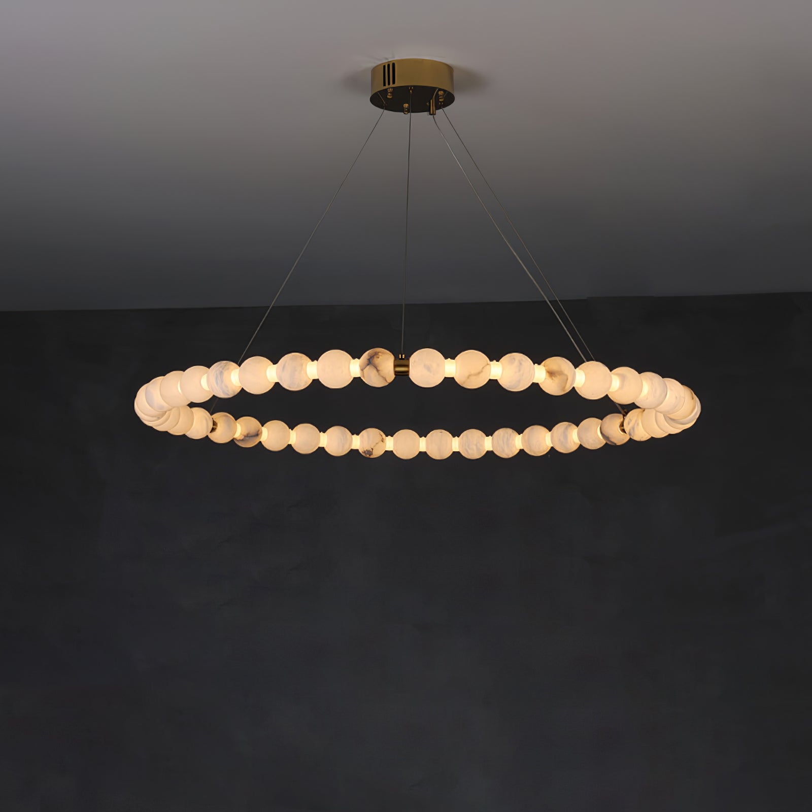Orion Modern Alabaster Pendant Light - Blowlighting