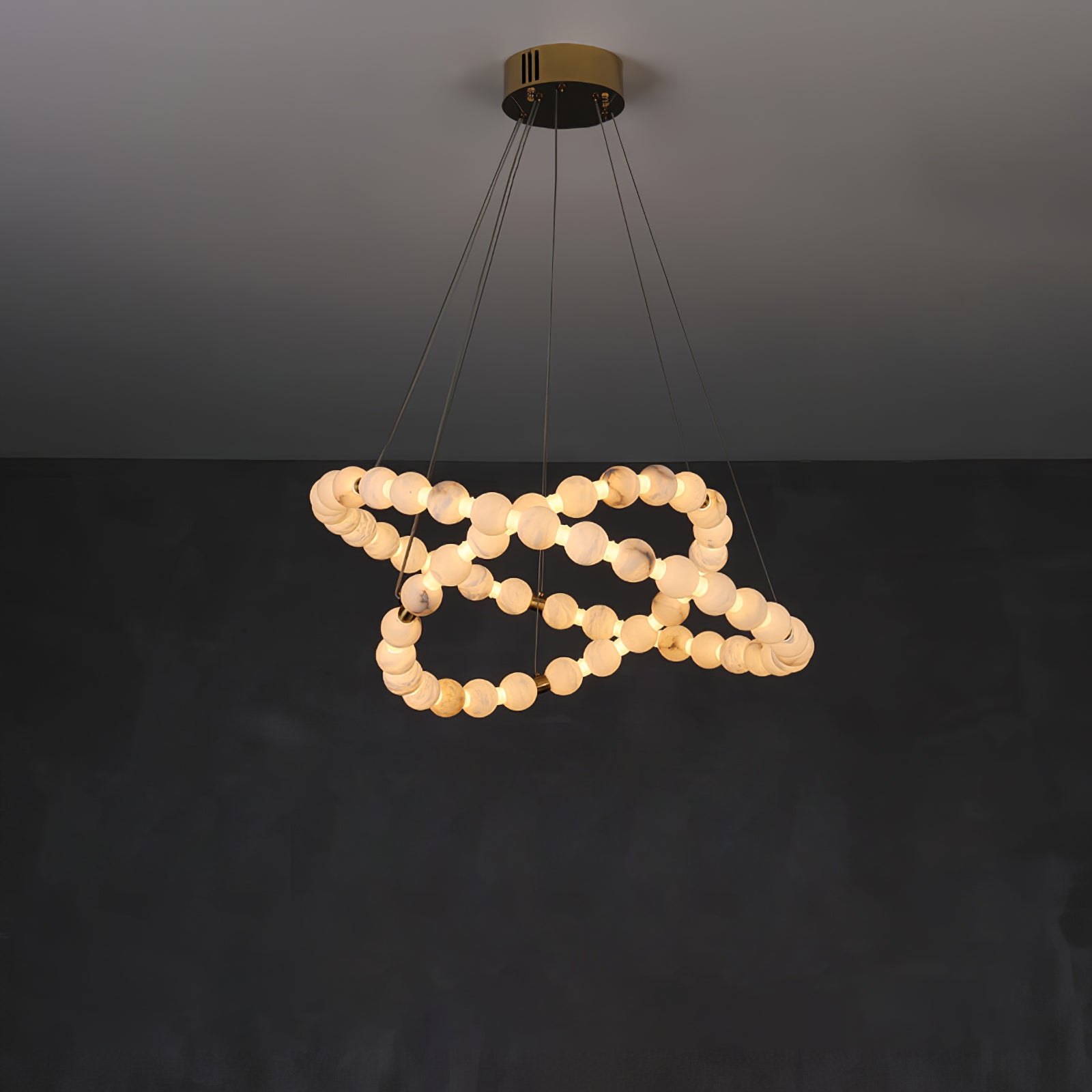 Orion Modern Alabaster Pendant Light - Blowlighting