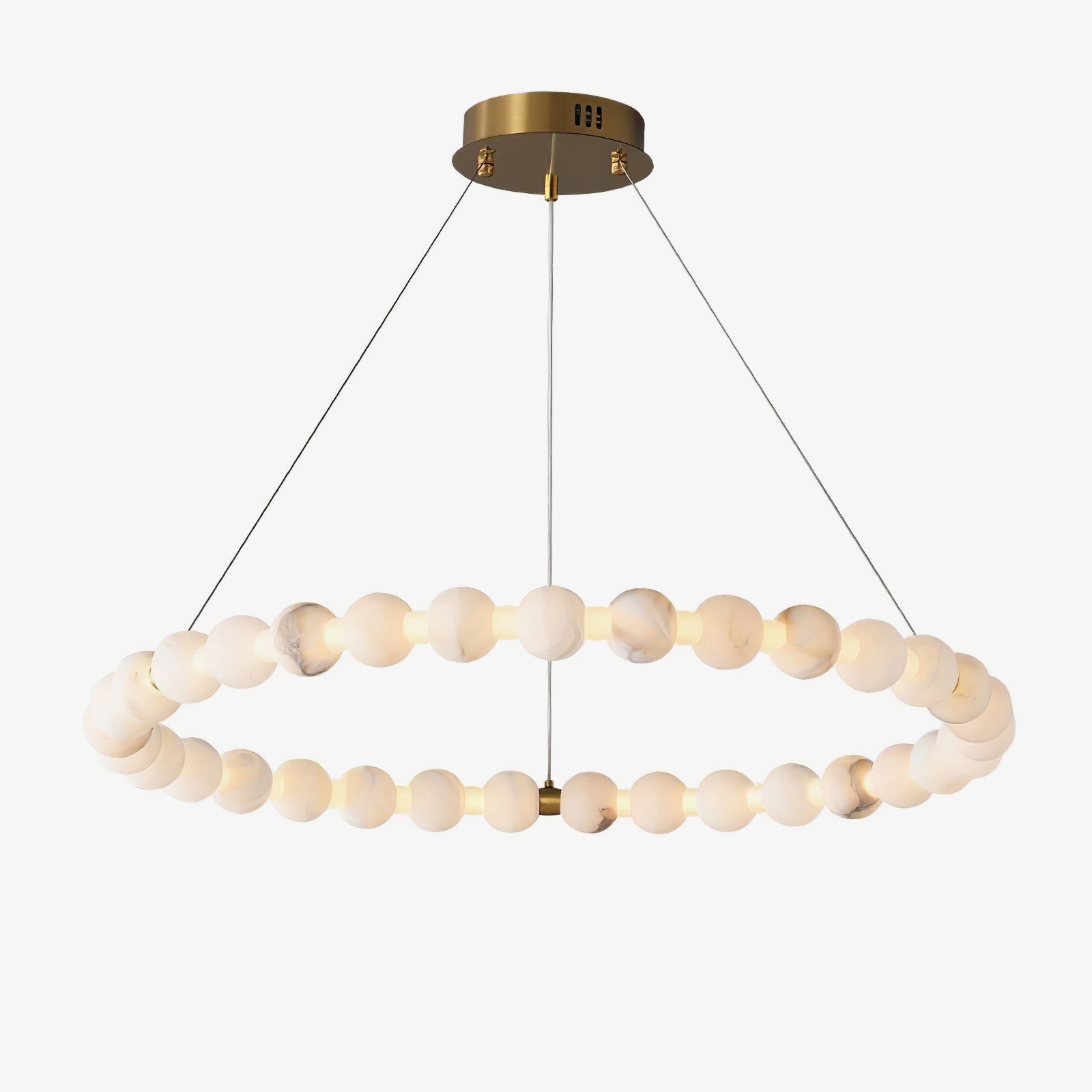 Orion Modern Alabaster Pendant Light - Blowlighting