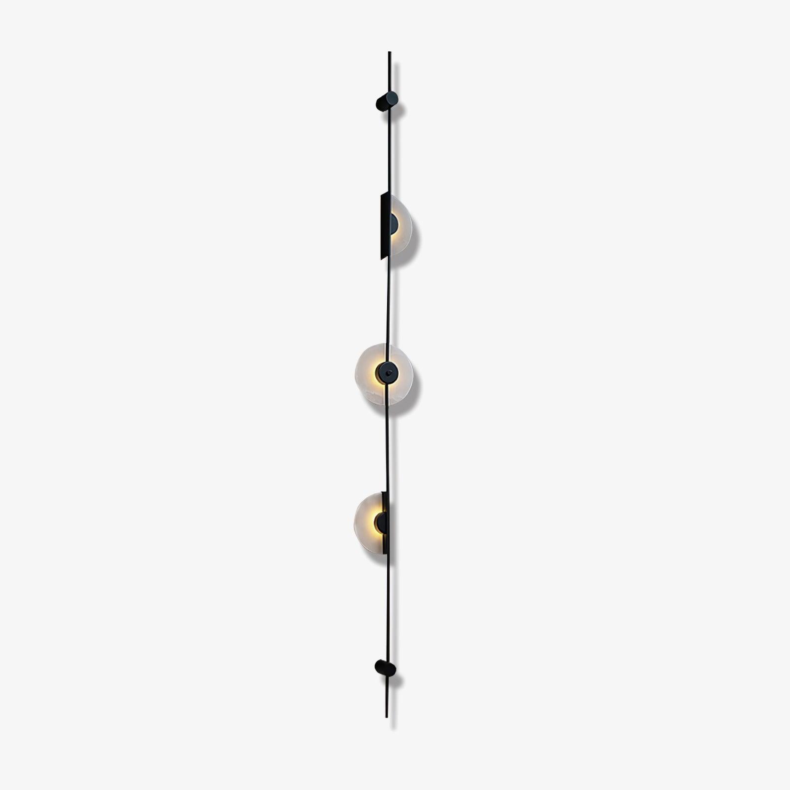 Edria Minimalist Alabaster Wall Light - Blowlighting
