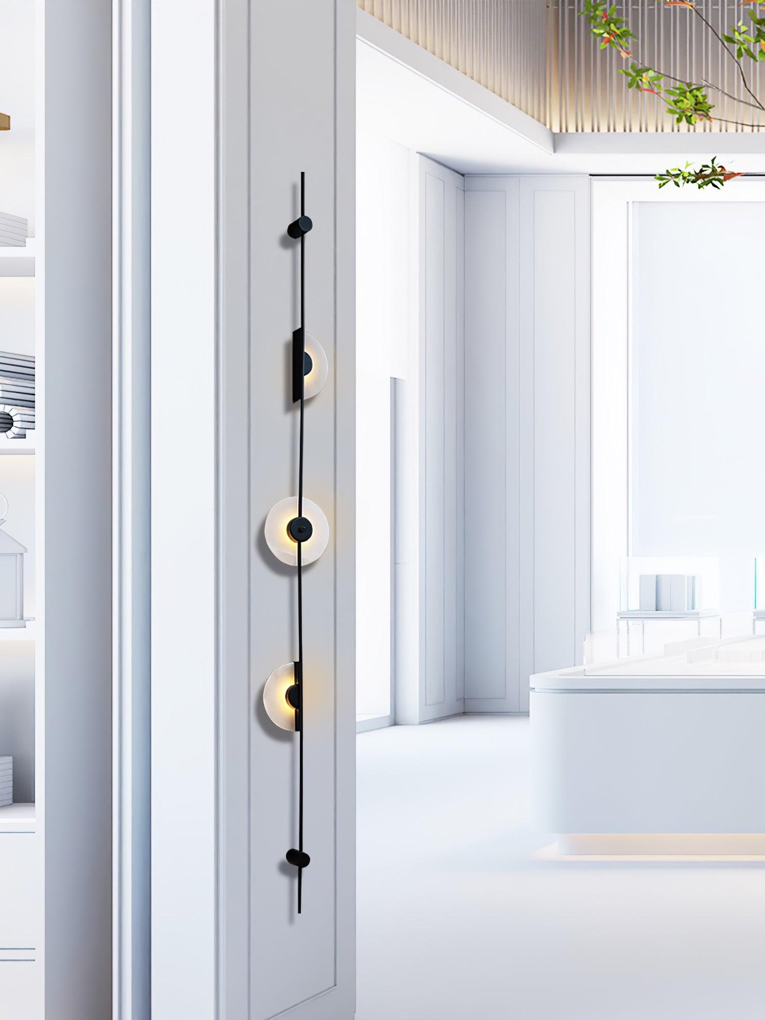 Edria Minimalist Alabaster Wall Light - Blowlighting