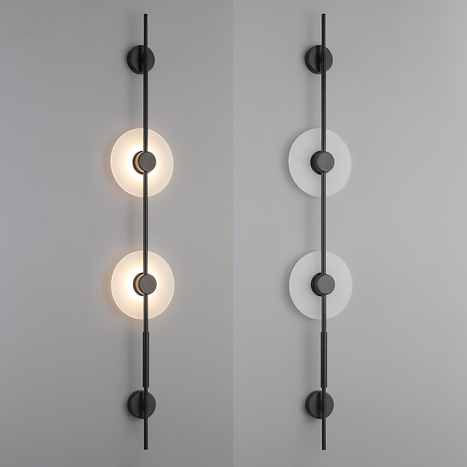 Edria Minimalist Alabaster Wall Light - Blowlighting