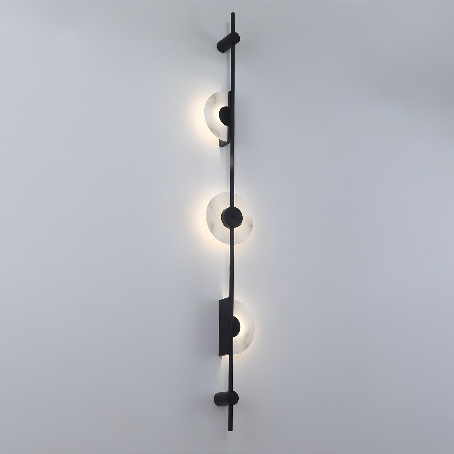 Edria Minimalist Alabaster Wall Light - Blowlighting