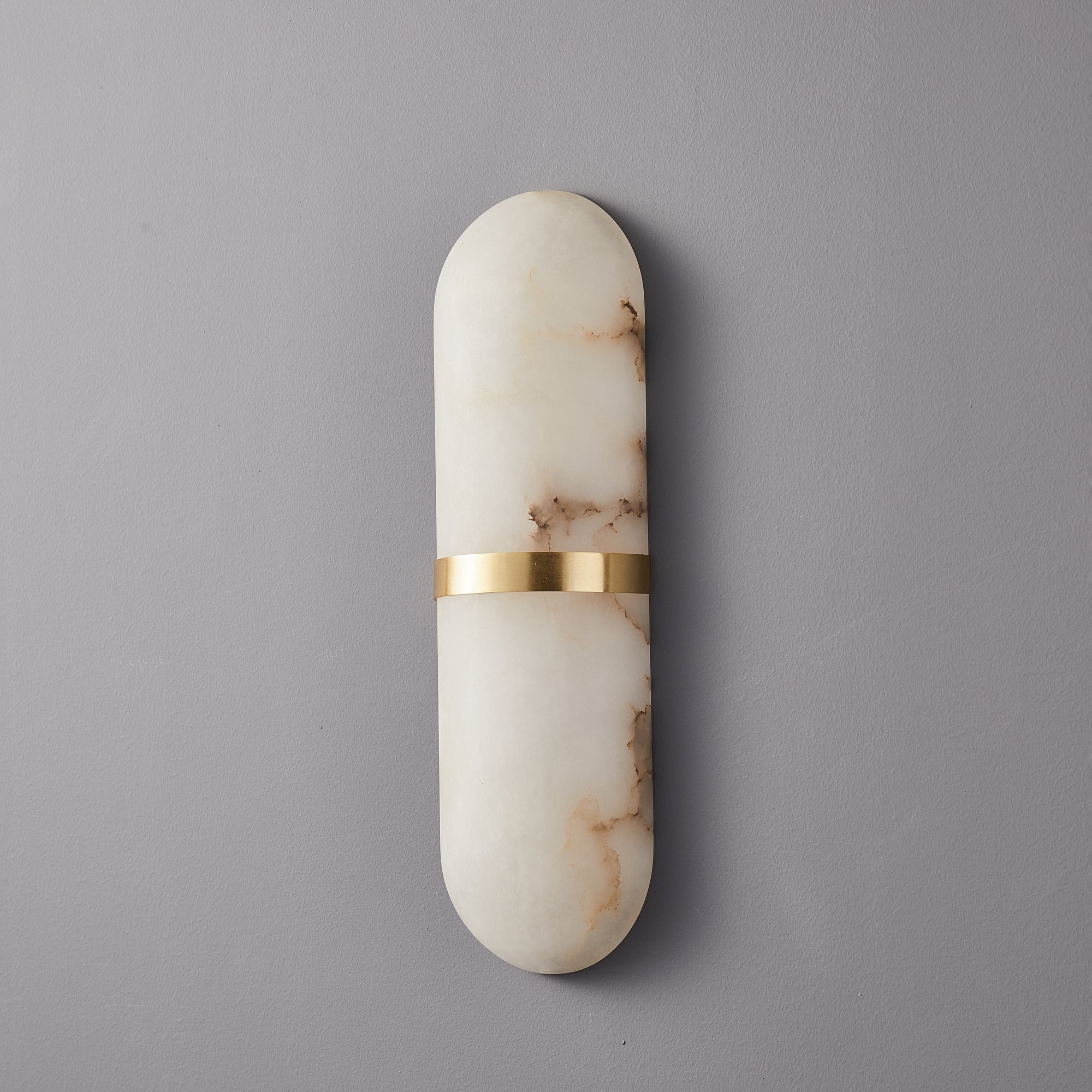 Vitheion Minimalist Alabaster Wall Light - Blowlighting