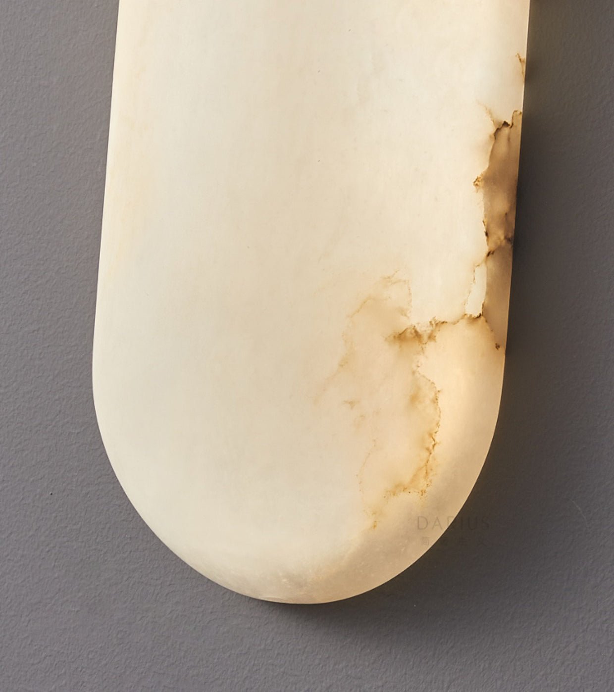 Vitheion Minimalist Alabaster Wall Light - Blowlighting