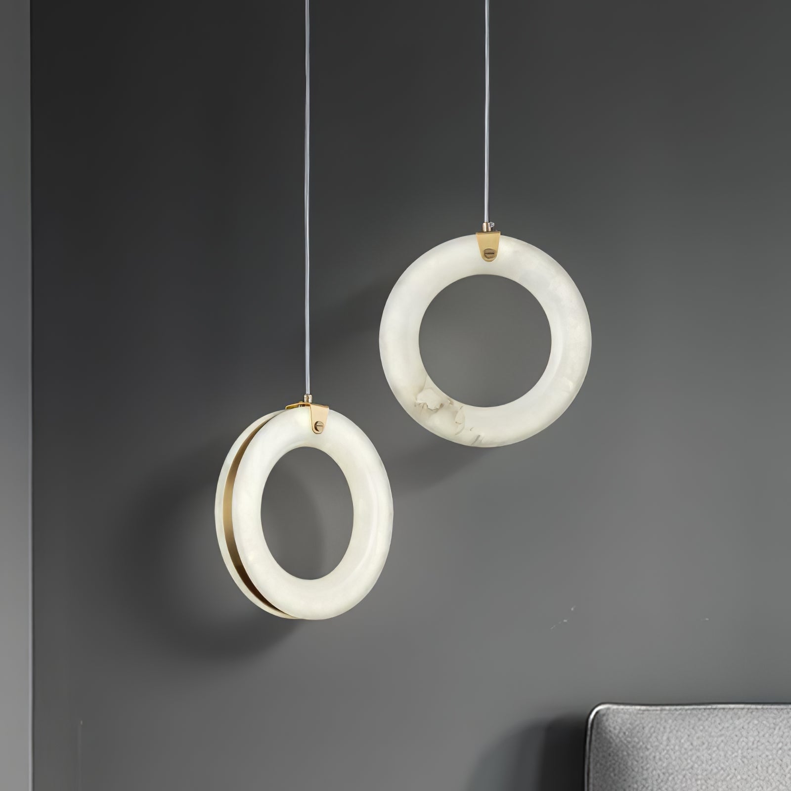 Orelia Alabaster Pendant Light - Blowlighting
