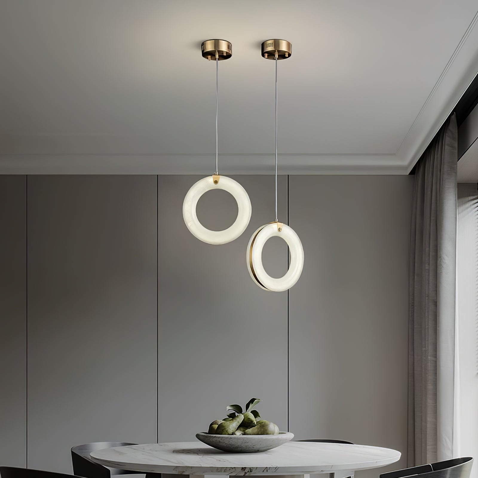 Orelia Alabaster Pendant Light - Blowlighting