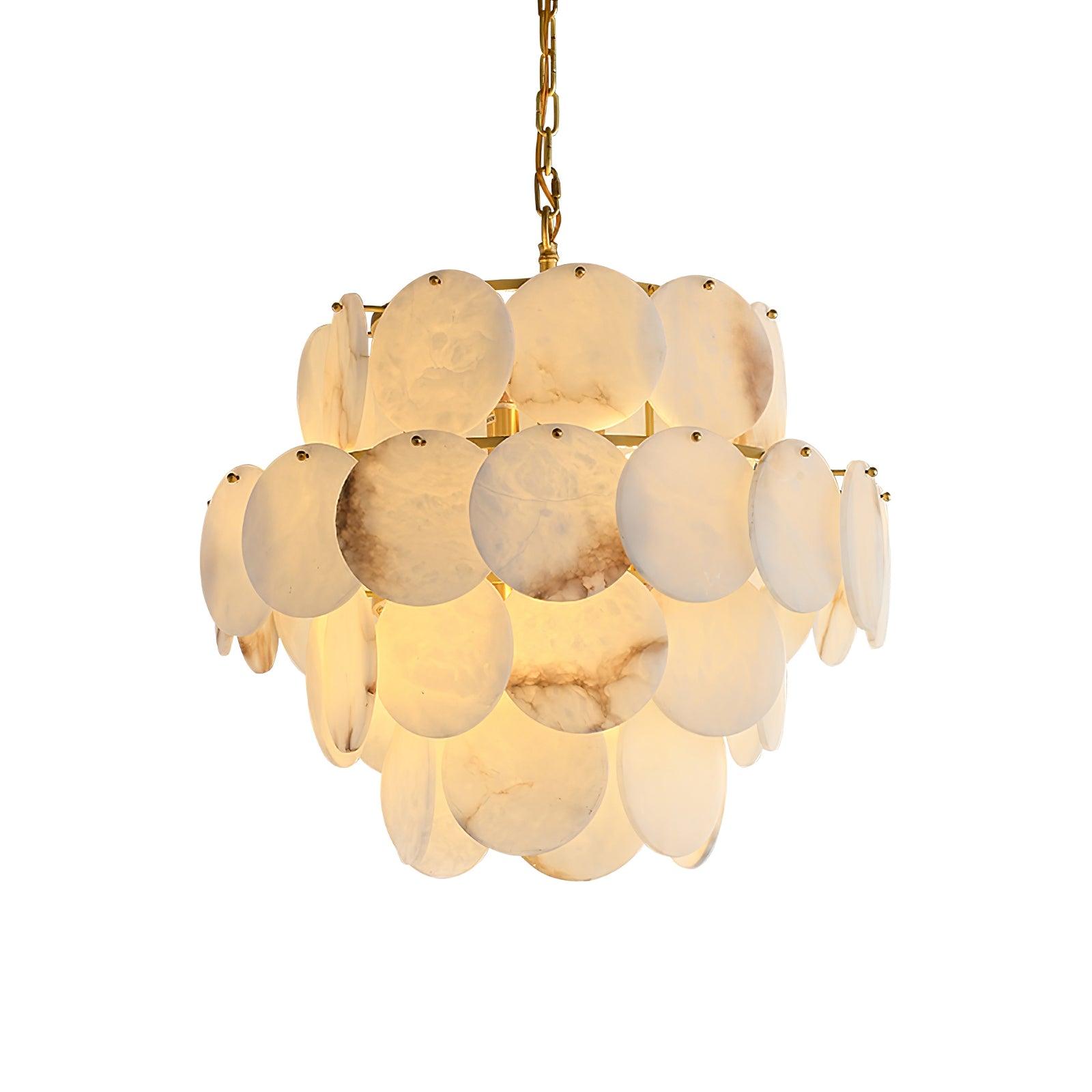 Ulorir Alabaster Chandelier - Blowlighting