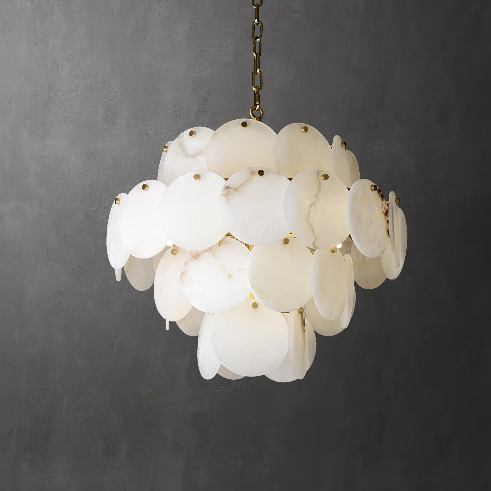 Ulorir Alabaster Chandelier - Blowlighting