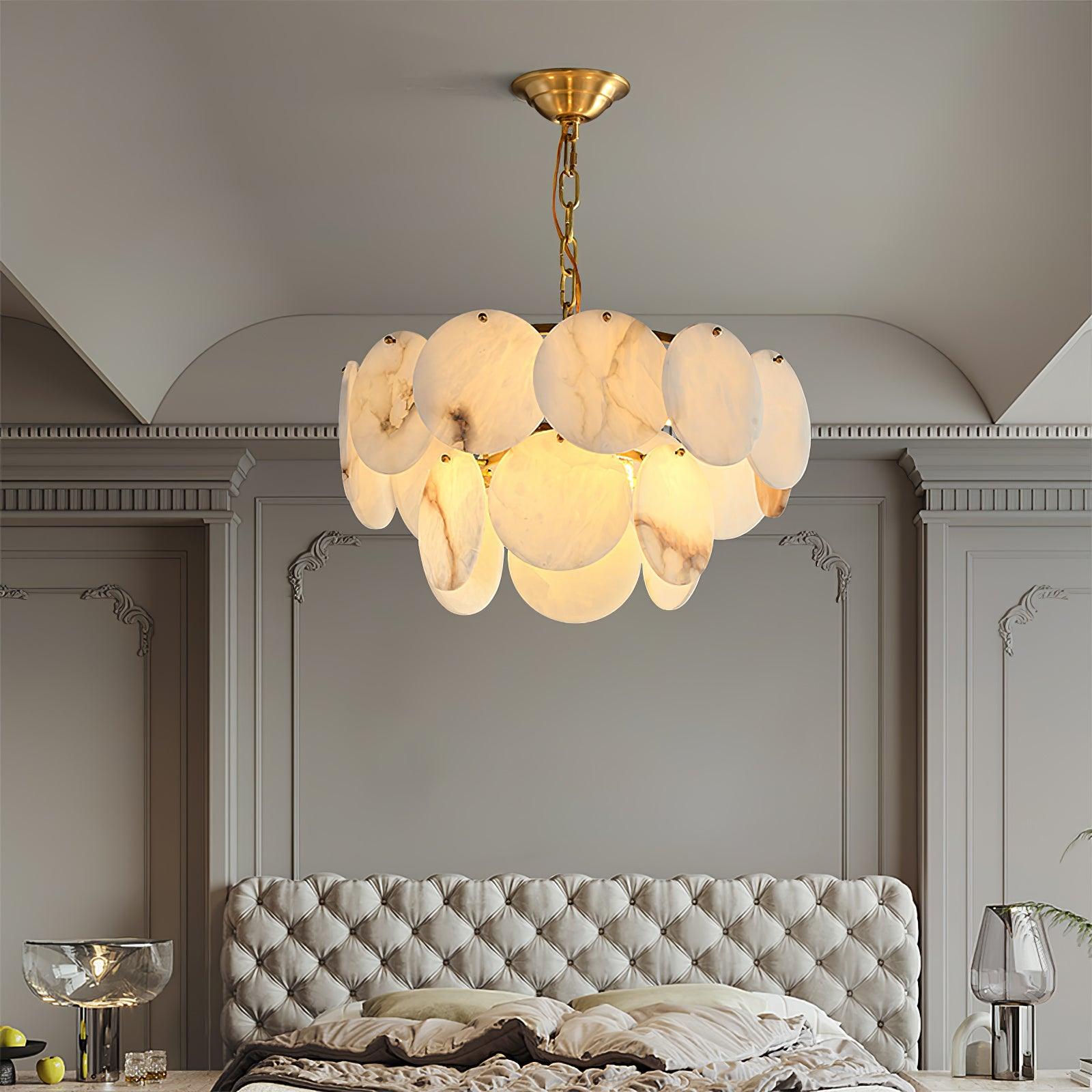 Ulorir Alabaster Chandelier - Blowlighting