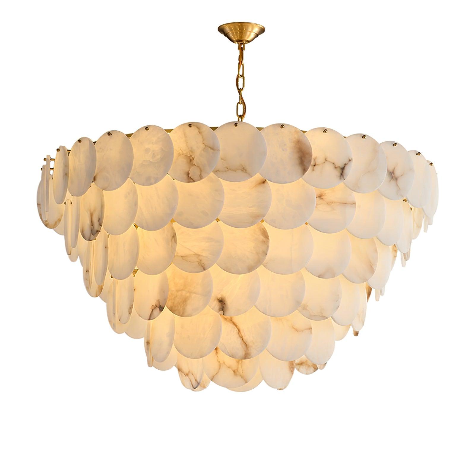 Ulorir Alabaster Chandelier - Blowlighting