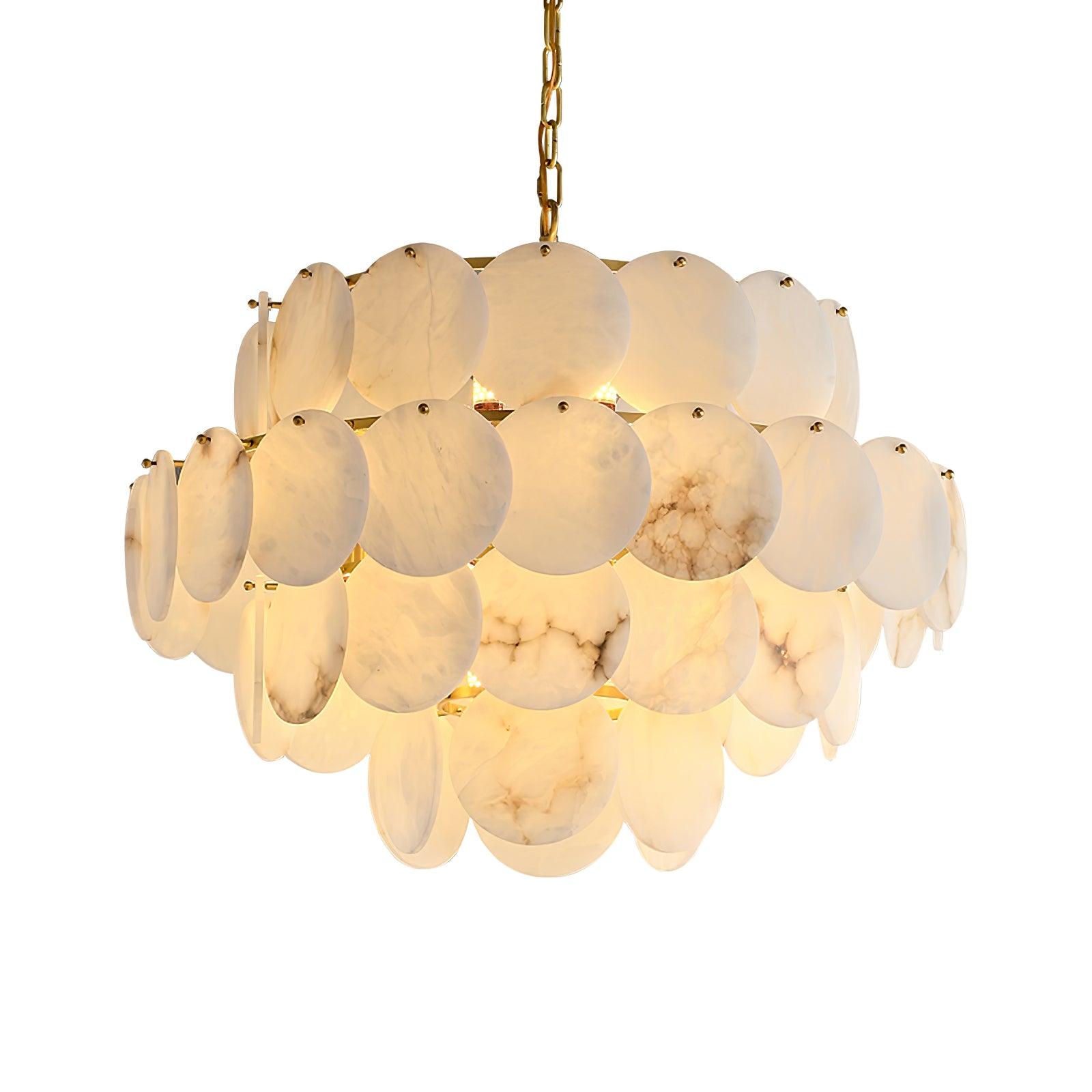 Ulorir Alabaster Chandelier - Blowlighting