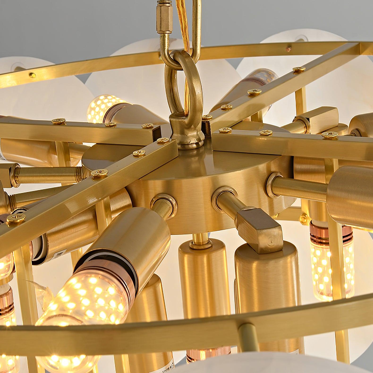 Ulorir Alabaster Chandelier - Blowlighting