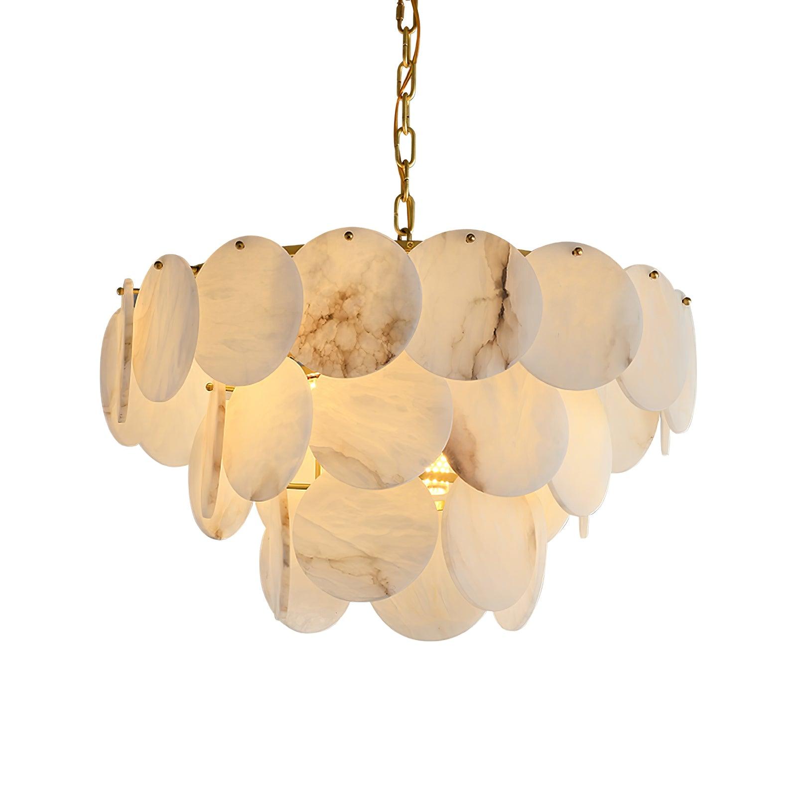 Ulorir Alabaster Chandelier - Blowlighting