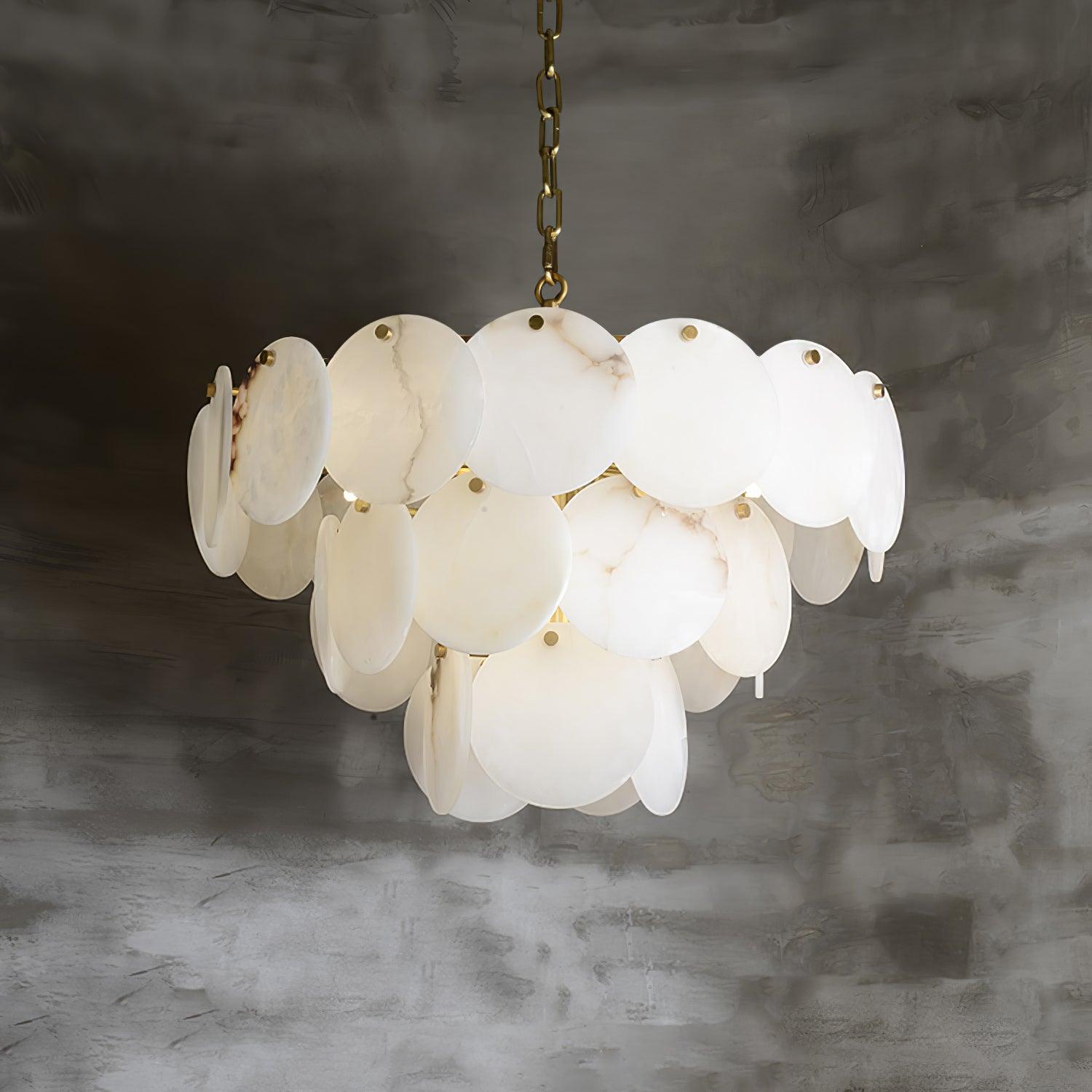 Ulorir Alabaster Chandelier - Blowlighting