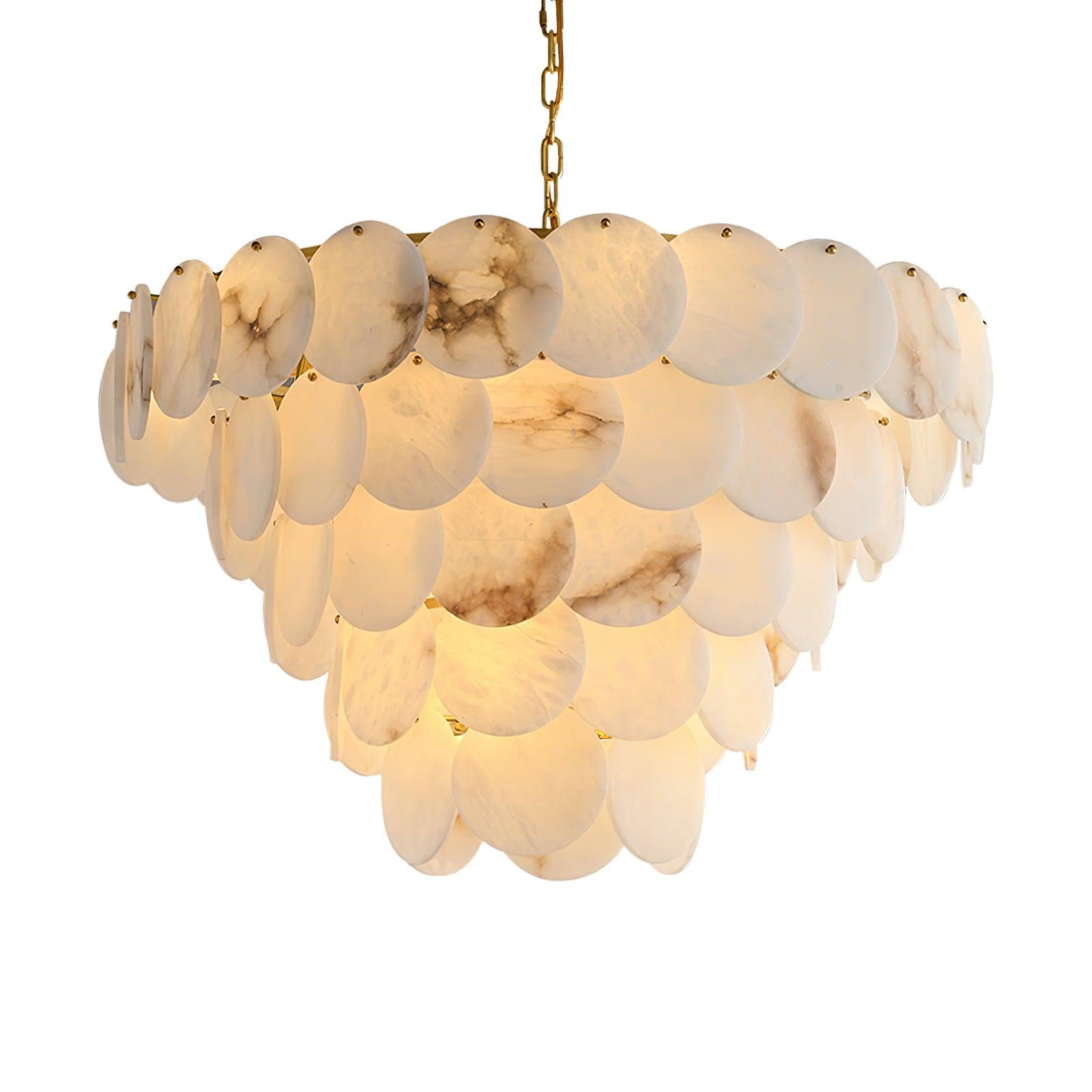 Ulorir Alabaster Chandelier - Blowlighting