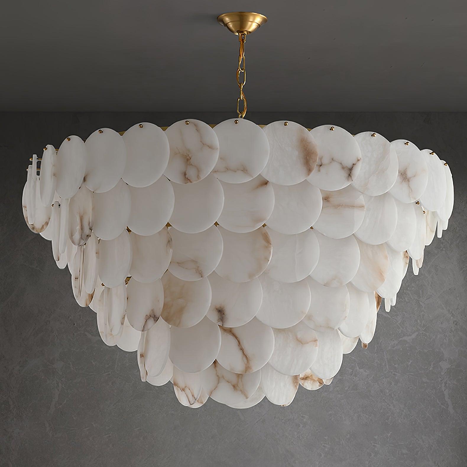 Ulorir Alabaster Chandelier - Blowlighting