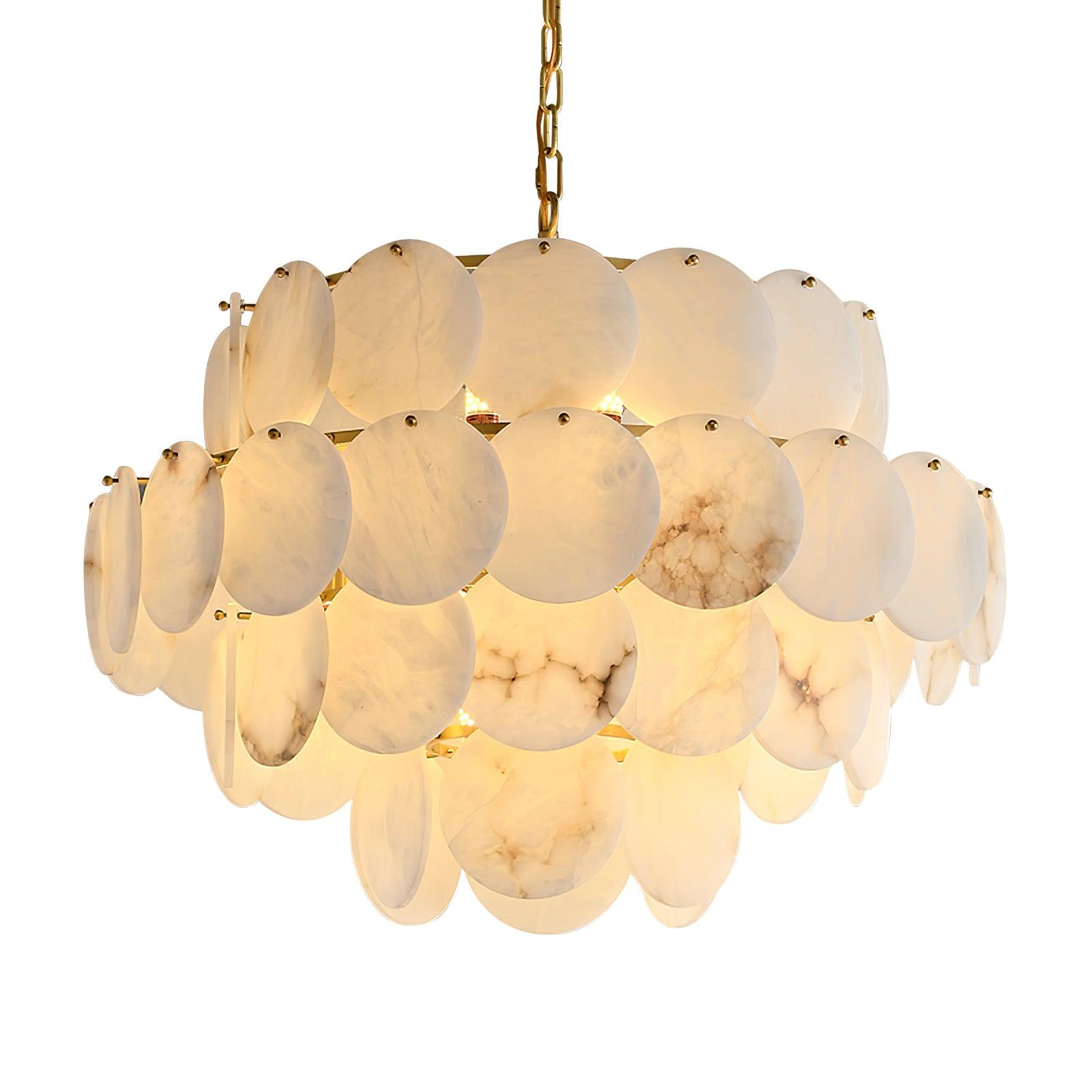 Ulorir Alabaster Chandelier - Blowlighting