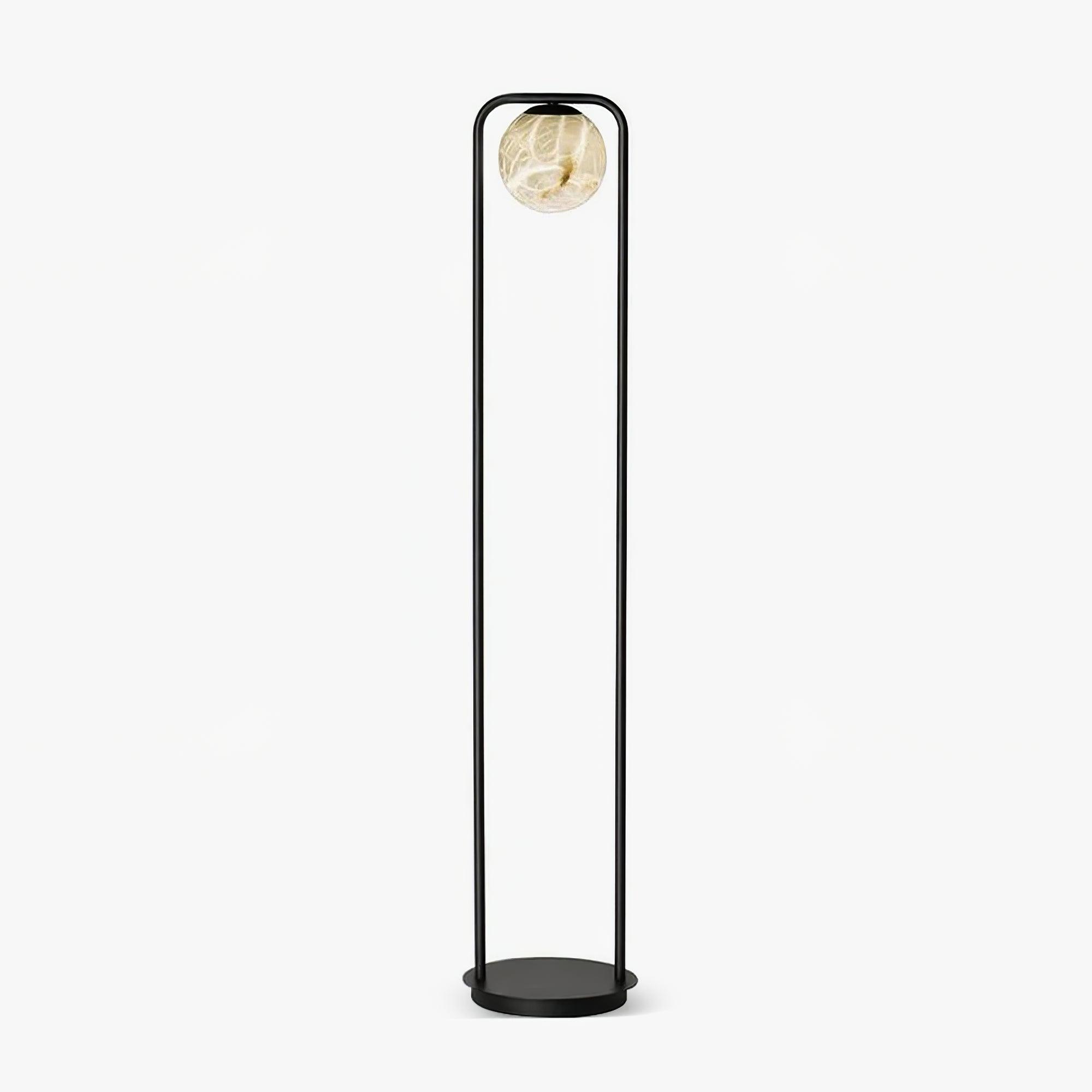 Callista Minimalist Alabaster Floor Lamp - Blowlighting