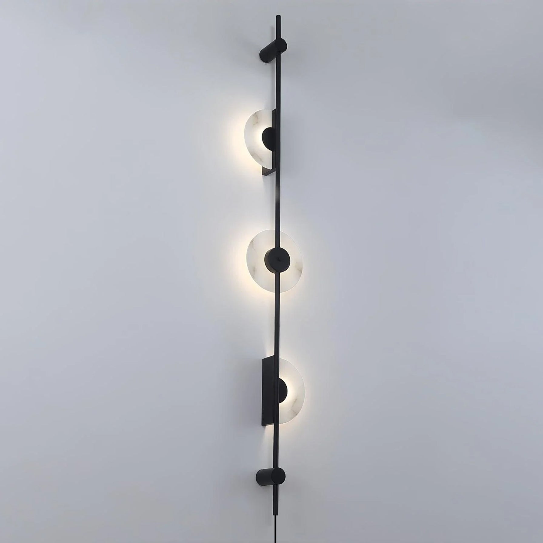 Edria Minimalist Alabaster Wall Light - Blowlighting