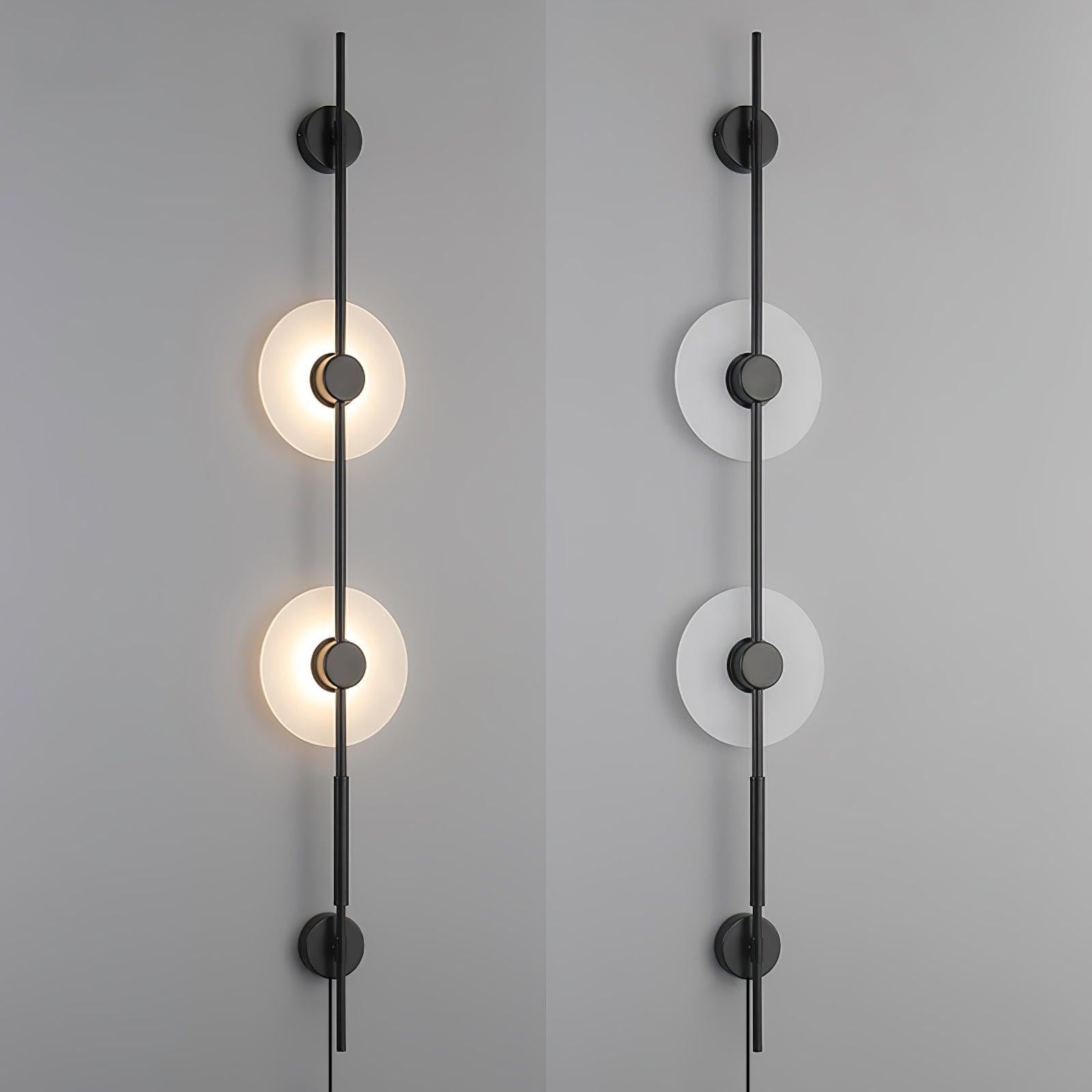 Edria Minimalist Alabaster Wall Light - Blowlighting