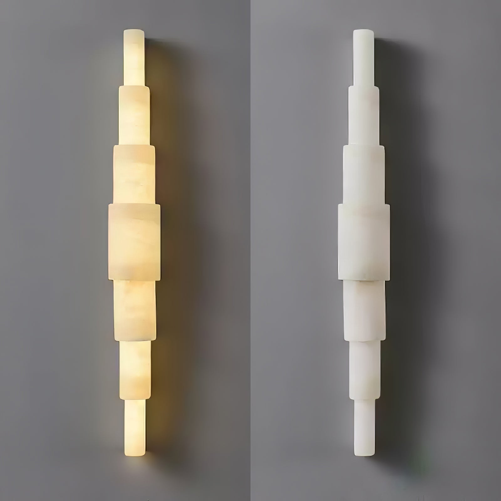 Evsileth Alabaster Wall Light - Blowlighting
