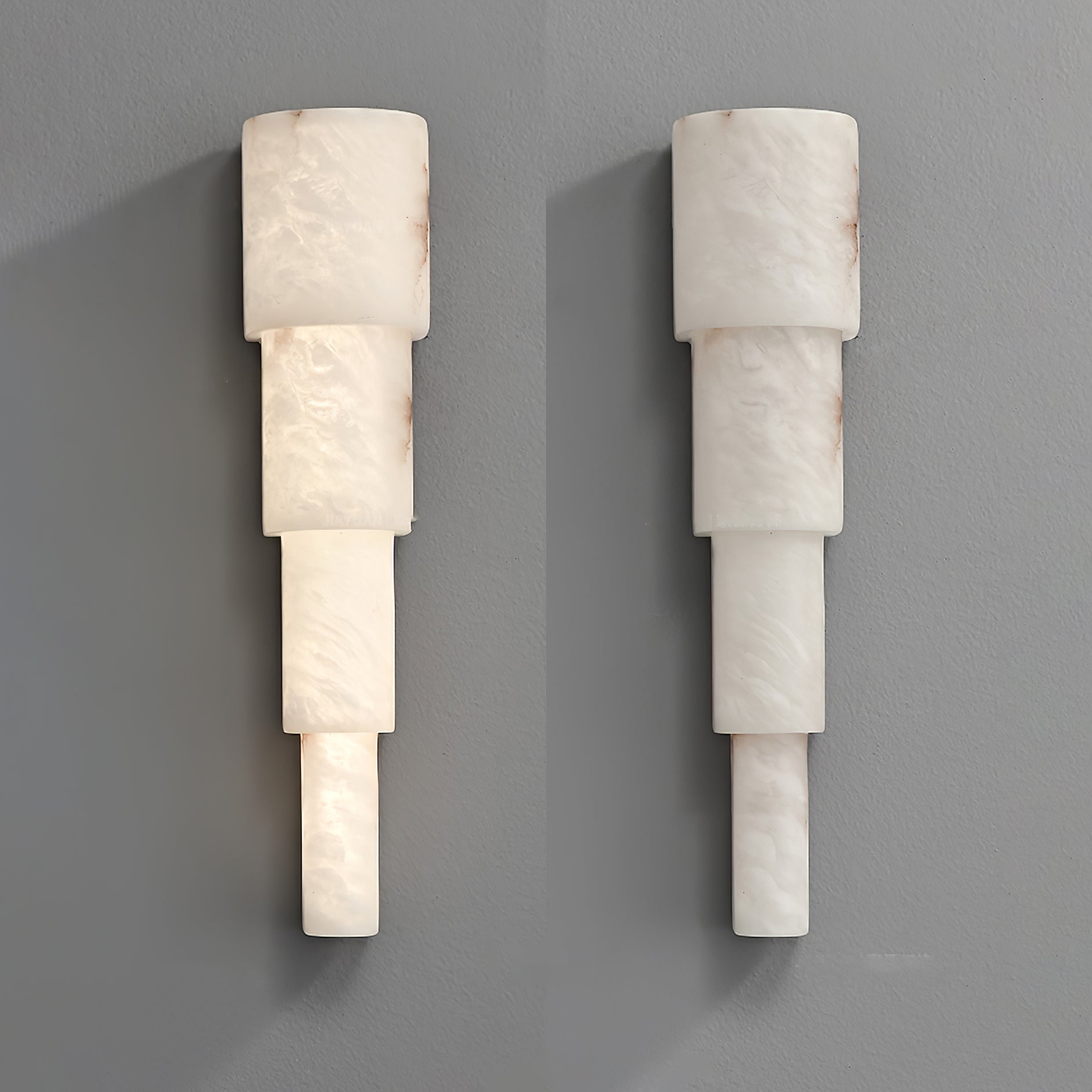 Evsileth Alabaster Wall Light - Blowlighting