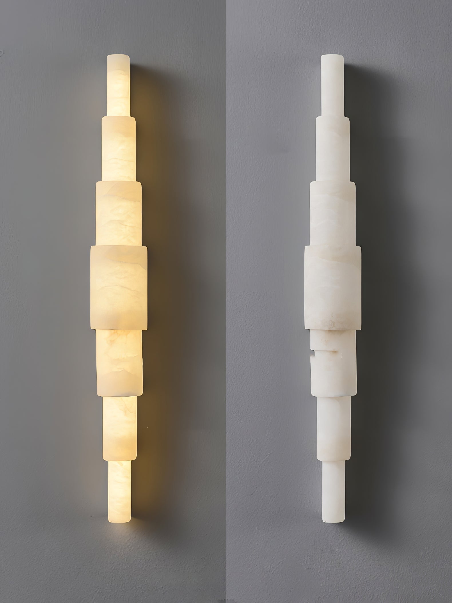 Evsileth Alabaster Wall Light - Blowlighting
